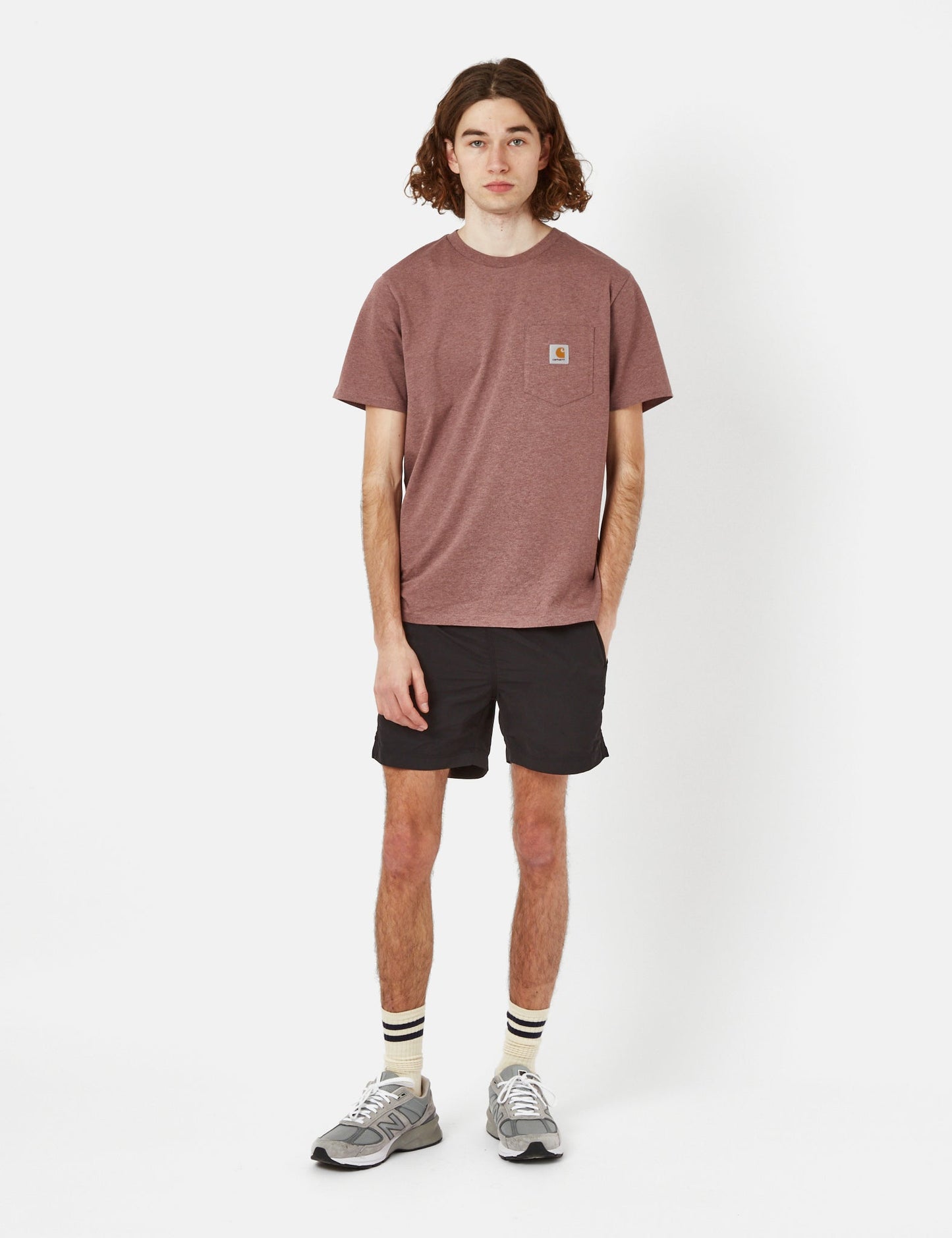 Badeshorts Drift – Schwarz