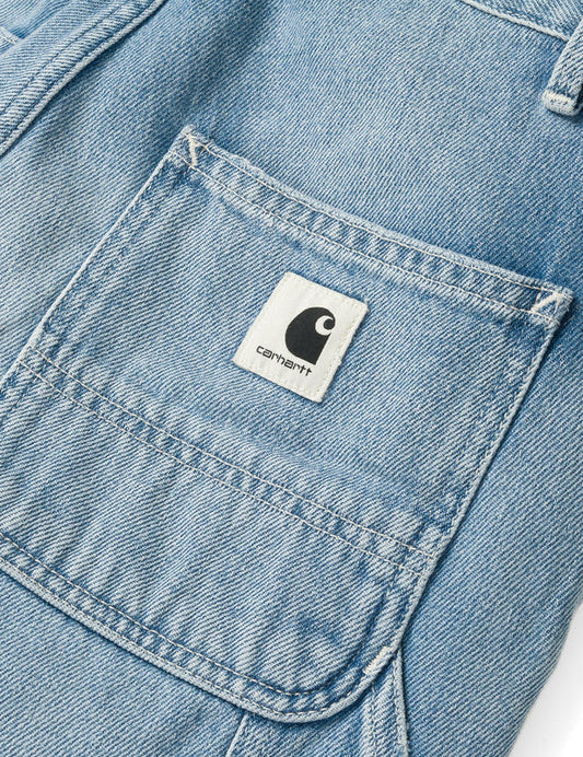Damen Pierce Hose (Denim) – Hell Steingewaschen Blau