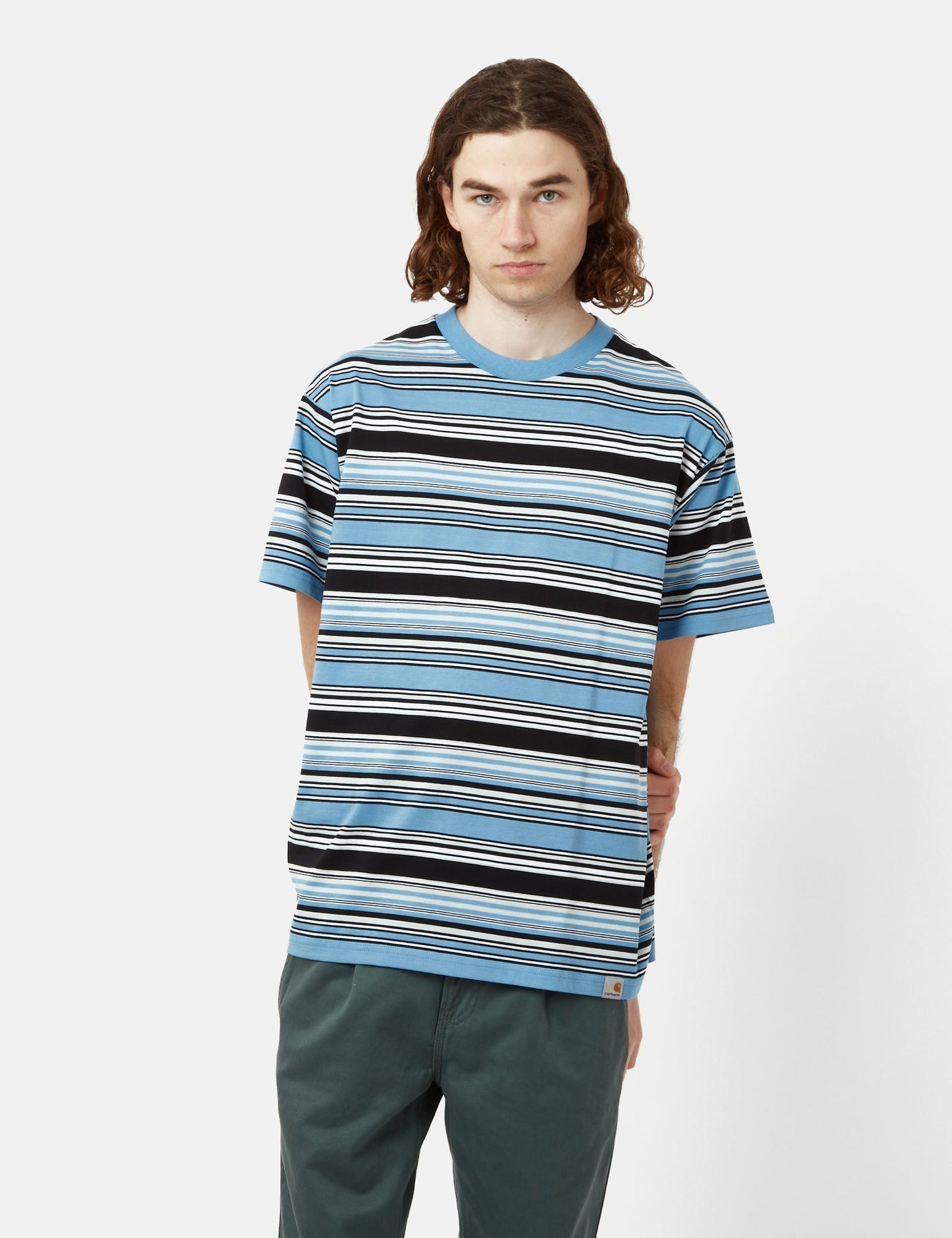 Lafferty T-Shirt (gestreift) – Hamilton Brown