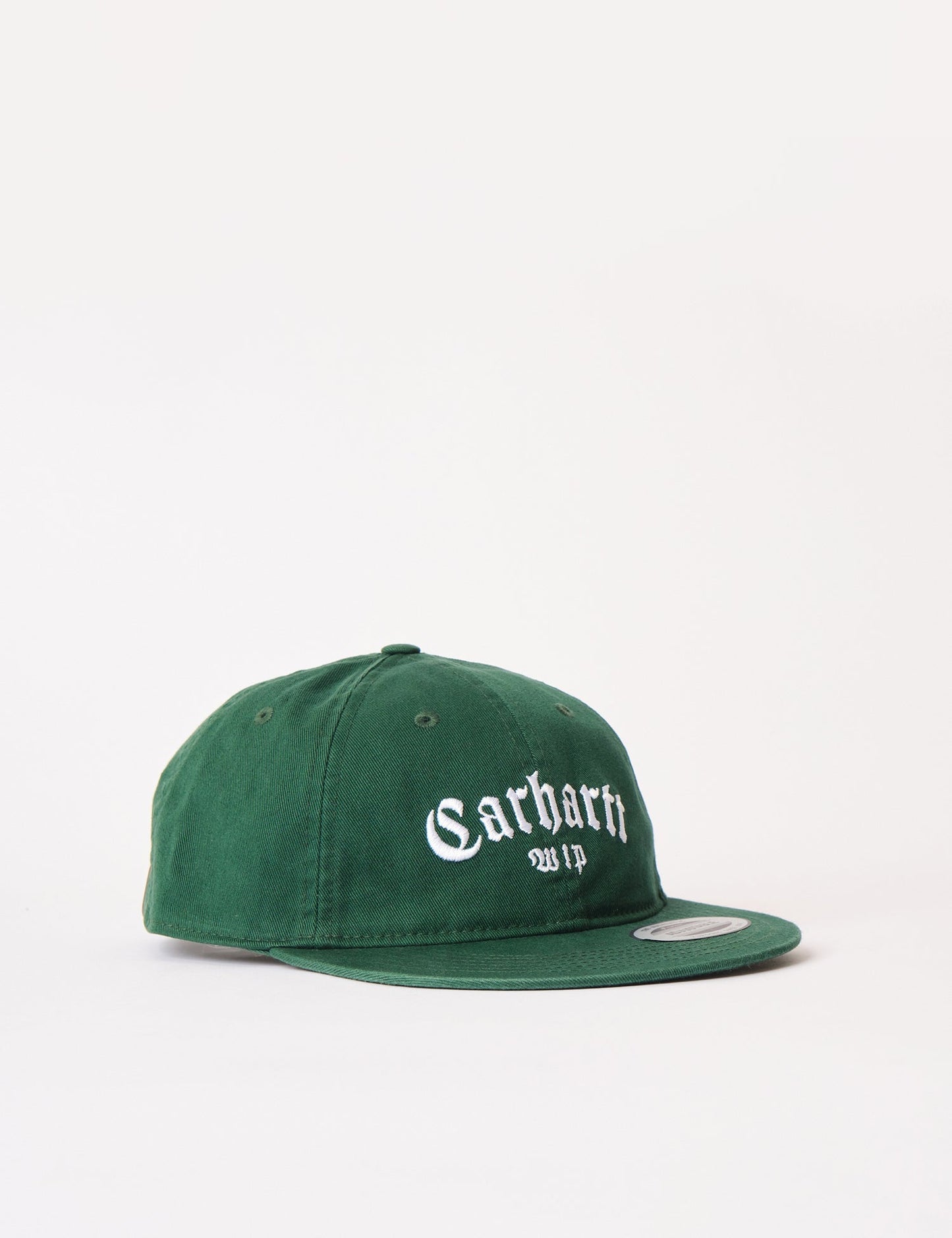 Onyx 6-Panel-Cap – Kerbelgrün/Weiß