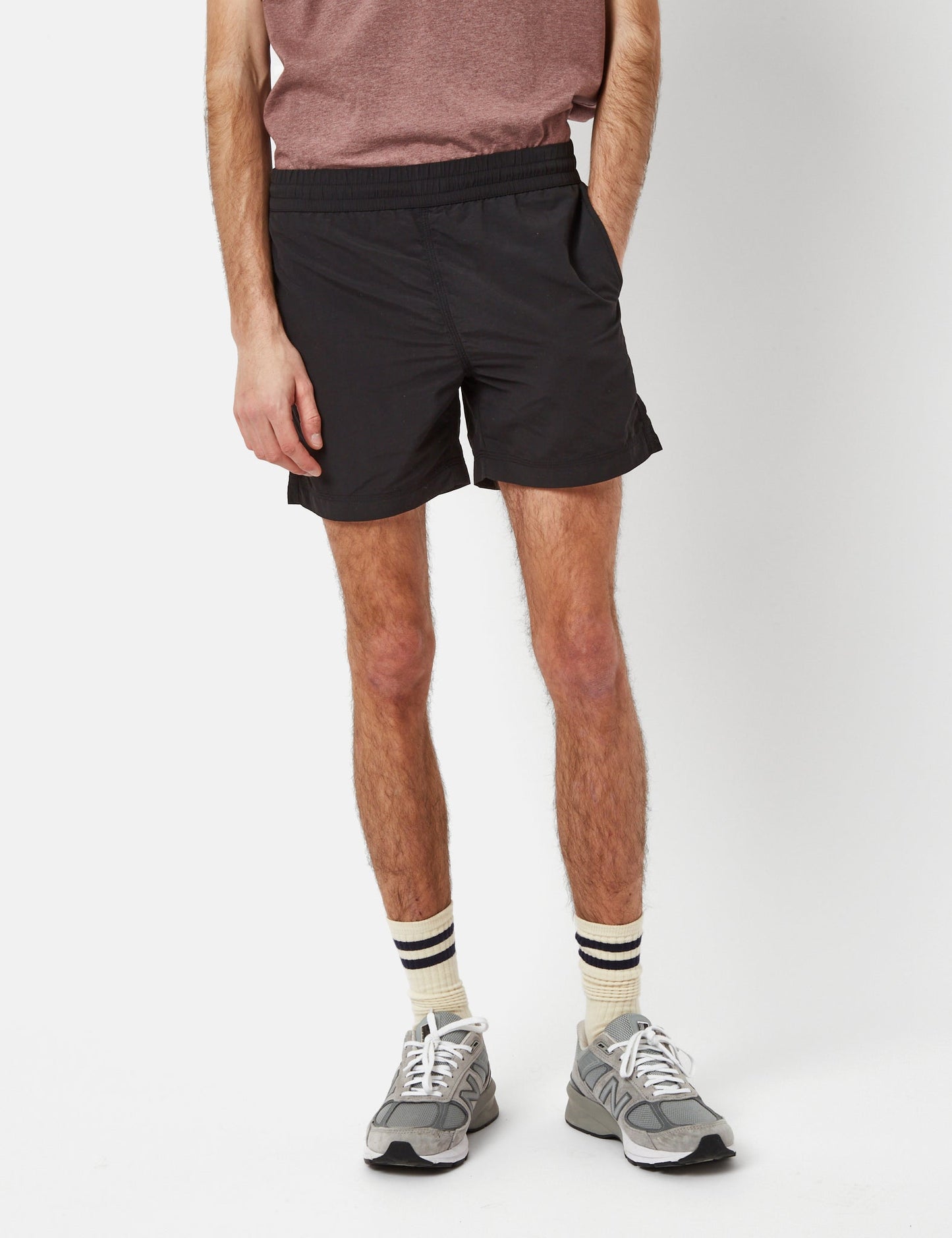 Badeshorts Drift – Schwarz