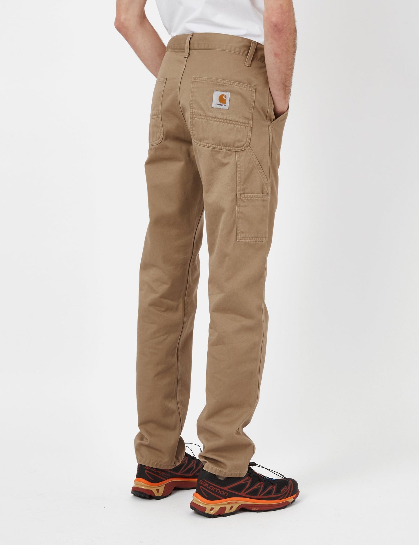 Pantalon Ruck Single Knee (coupe droite) - cuir délavé