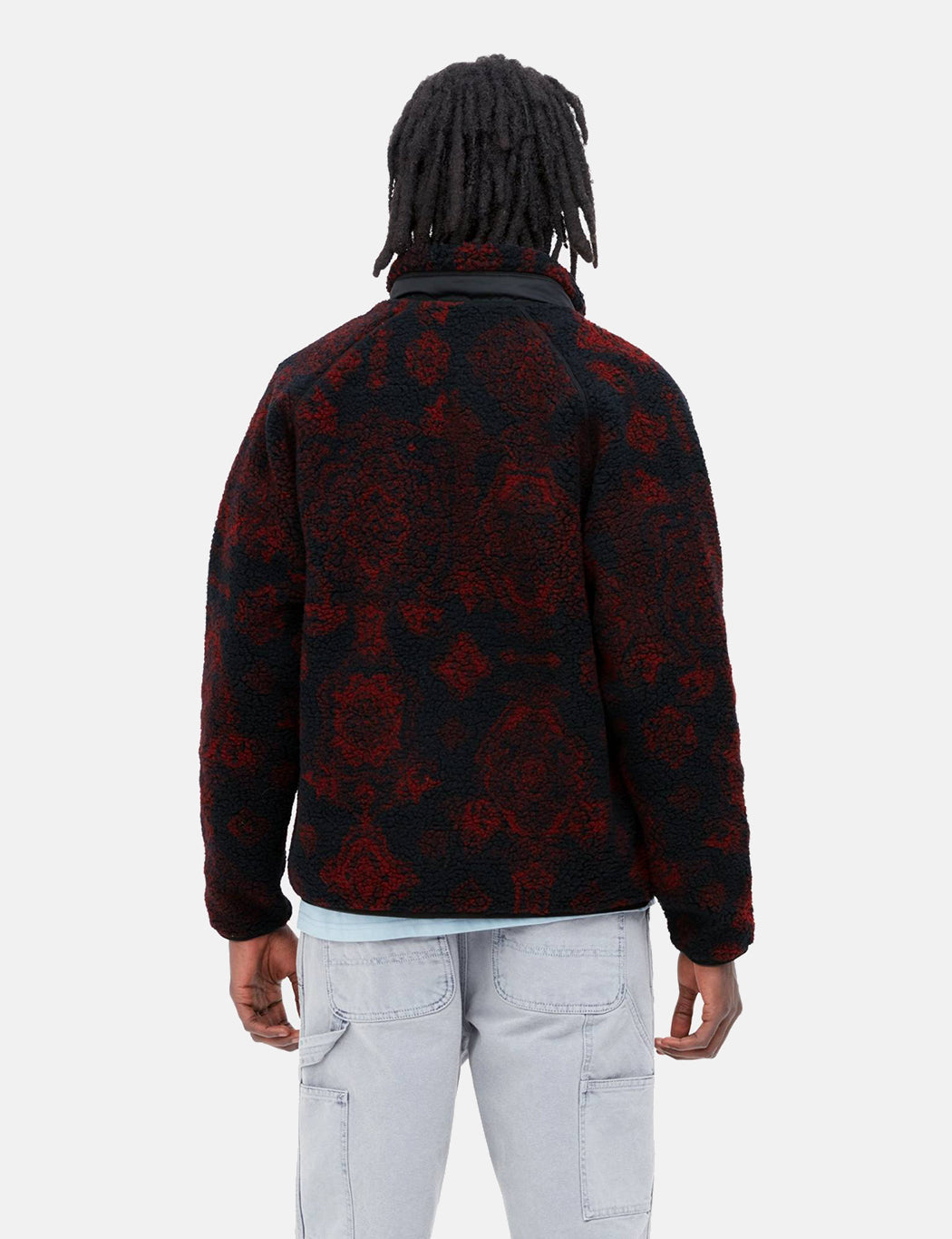 Veste doublée Prentis (Jacquard Verse) - Bleu marine foncé/Corvina