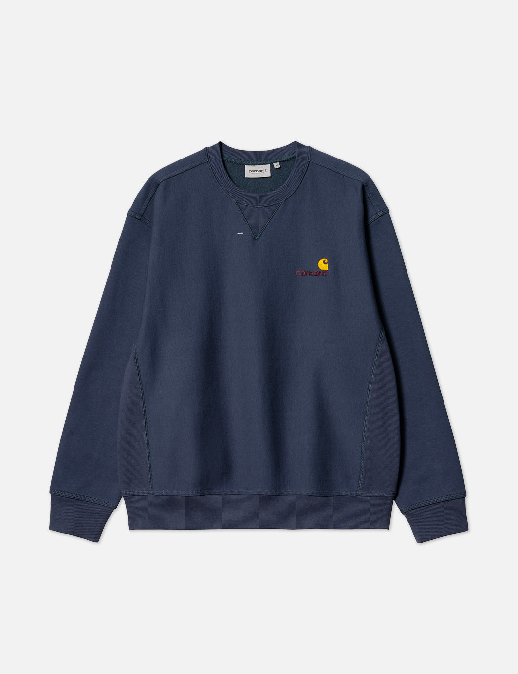 American Script Sweatshirt - Enzianblau
