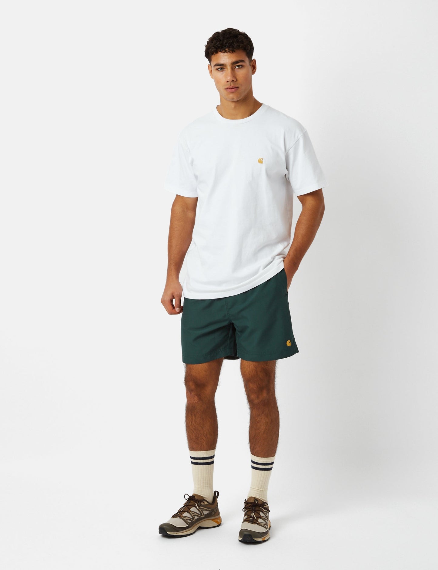 Short de bain Chase - Vert botanique