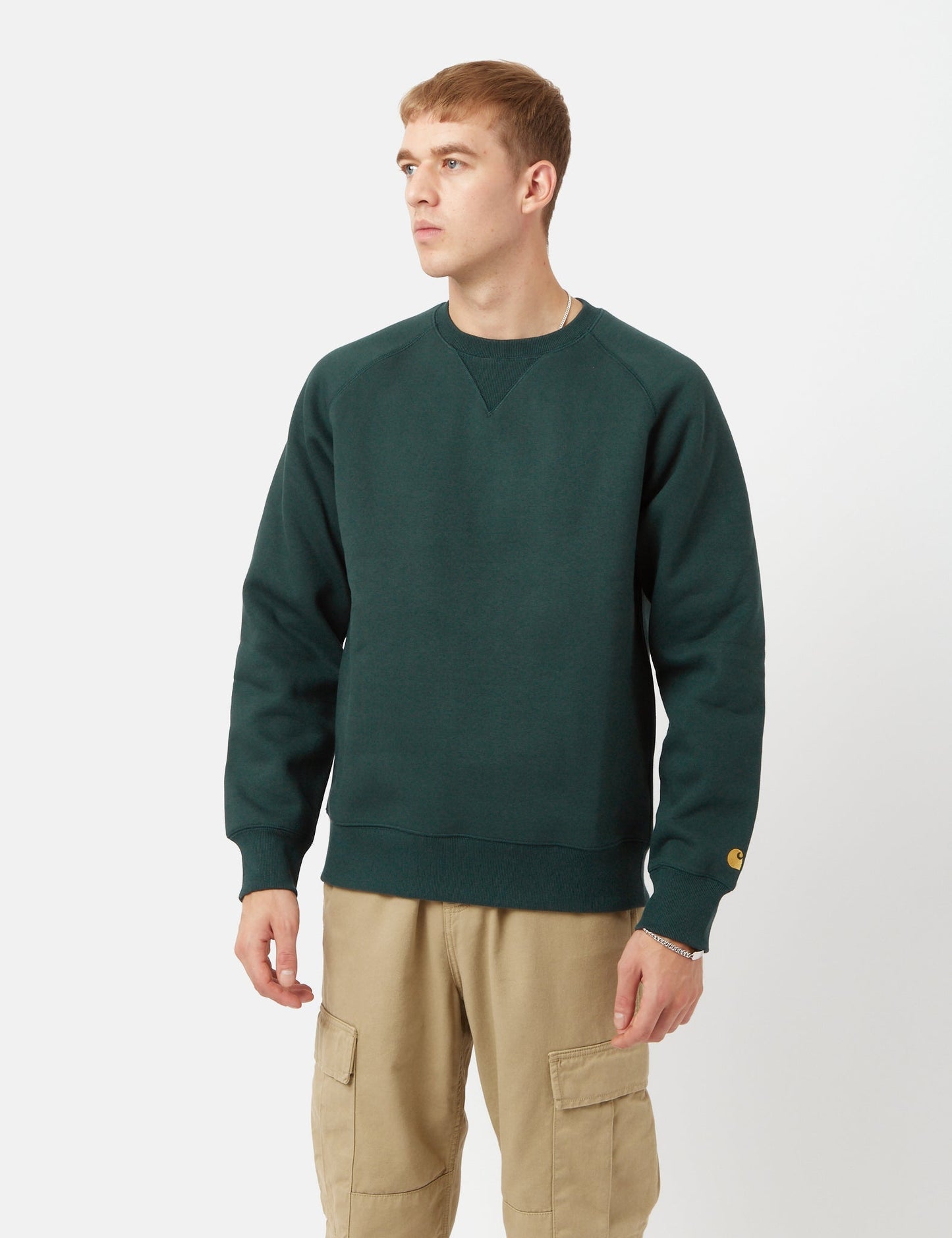 Chase Sweatshirt – Dunkelumberbraun