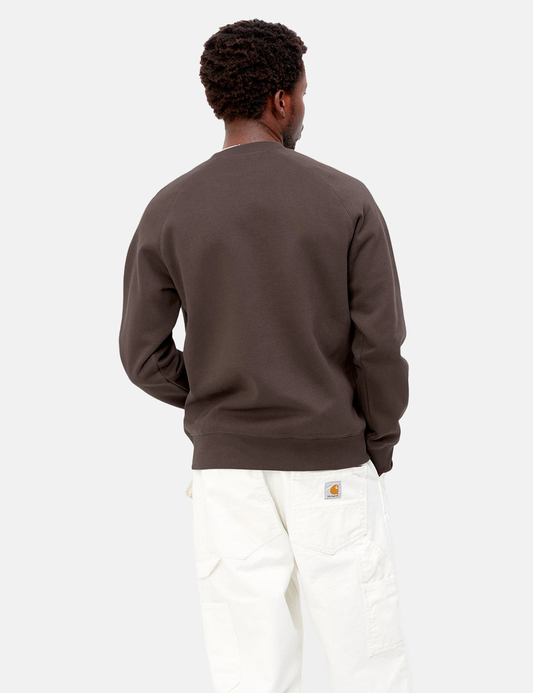 Chase Sweatshirt – Dunkelumberbraun