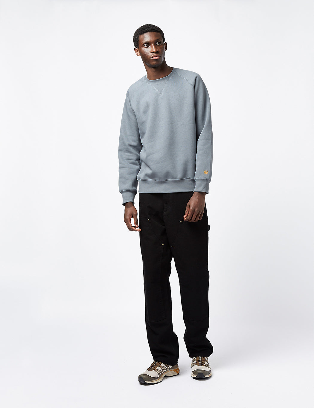 Sweat-shirt Chase - Gris miroir