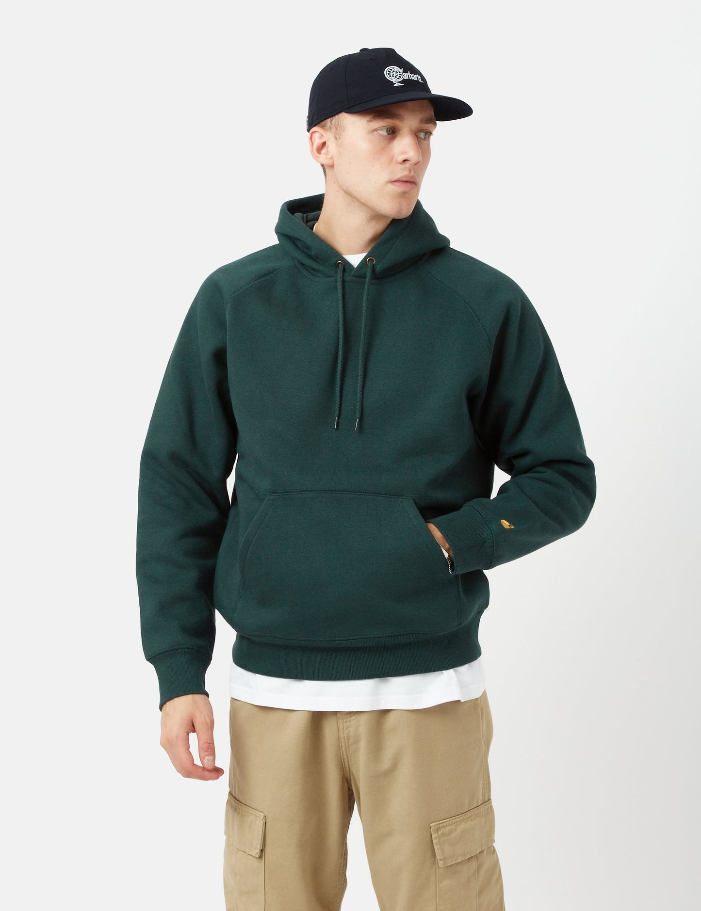 Chase Kapuzenpullover - Mirror Grey