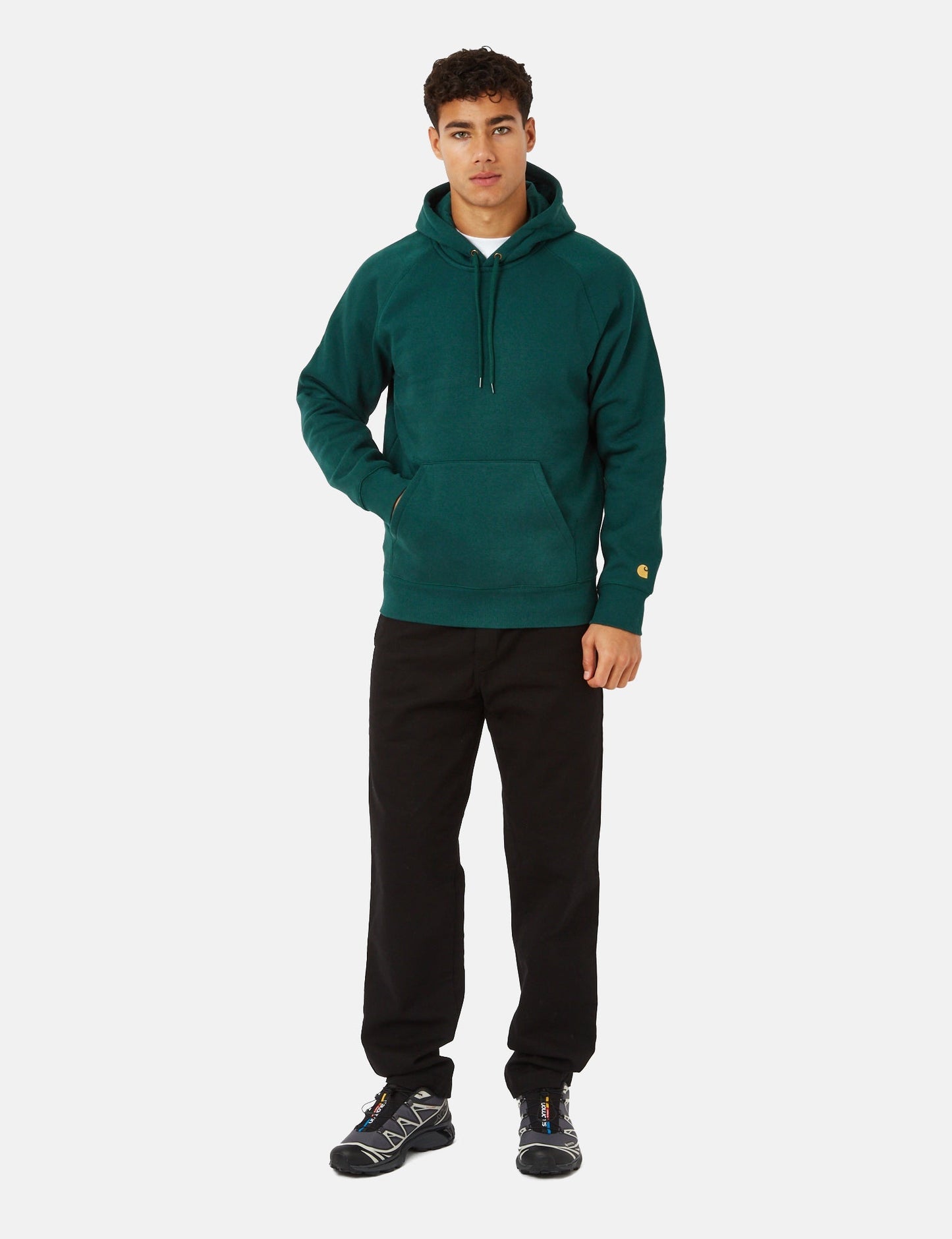 Chase Hooded Sweatshirt - Vert Botanique