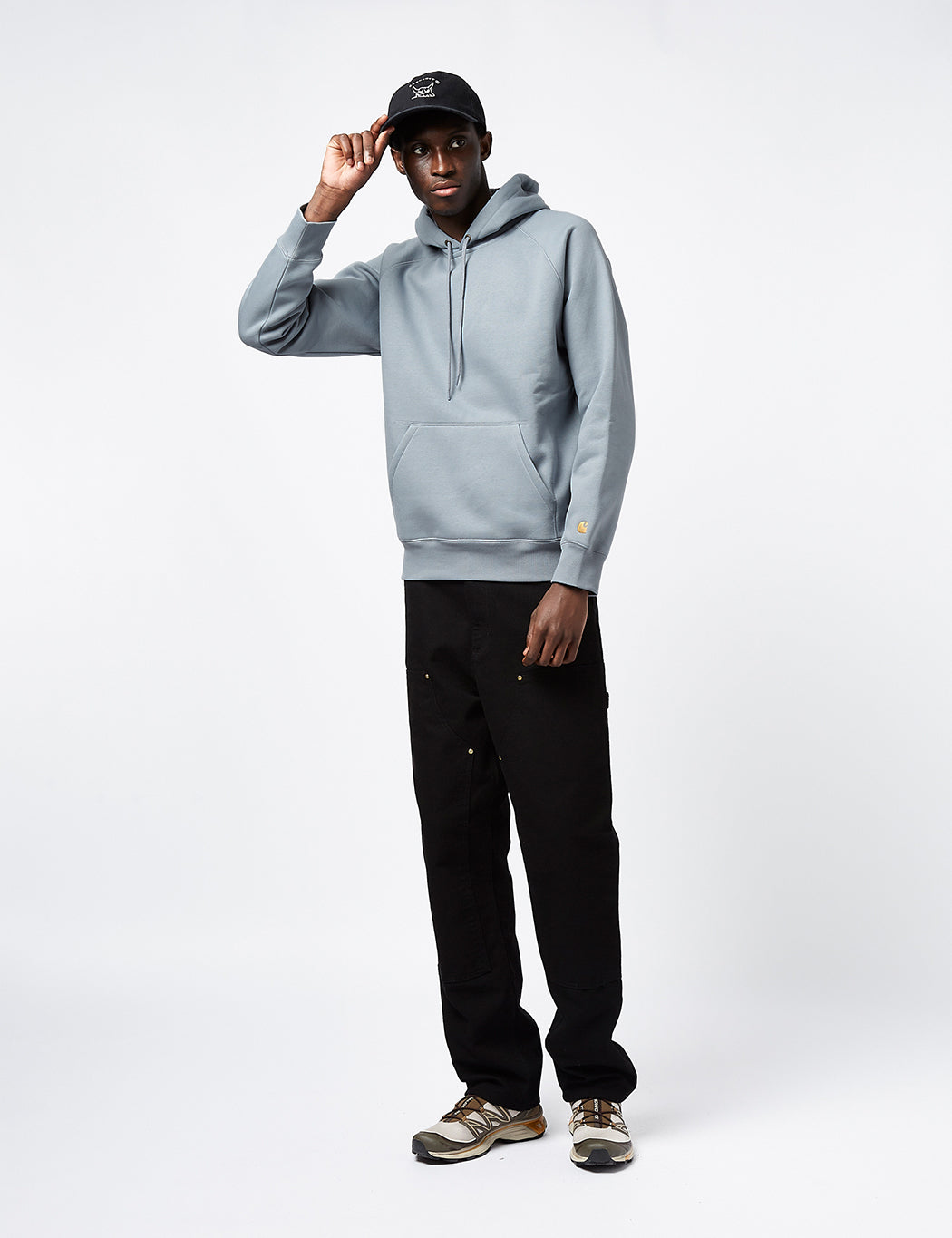 Chase Kapuzenpullover - Mirror Grey