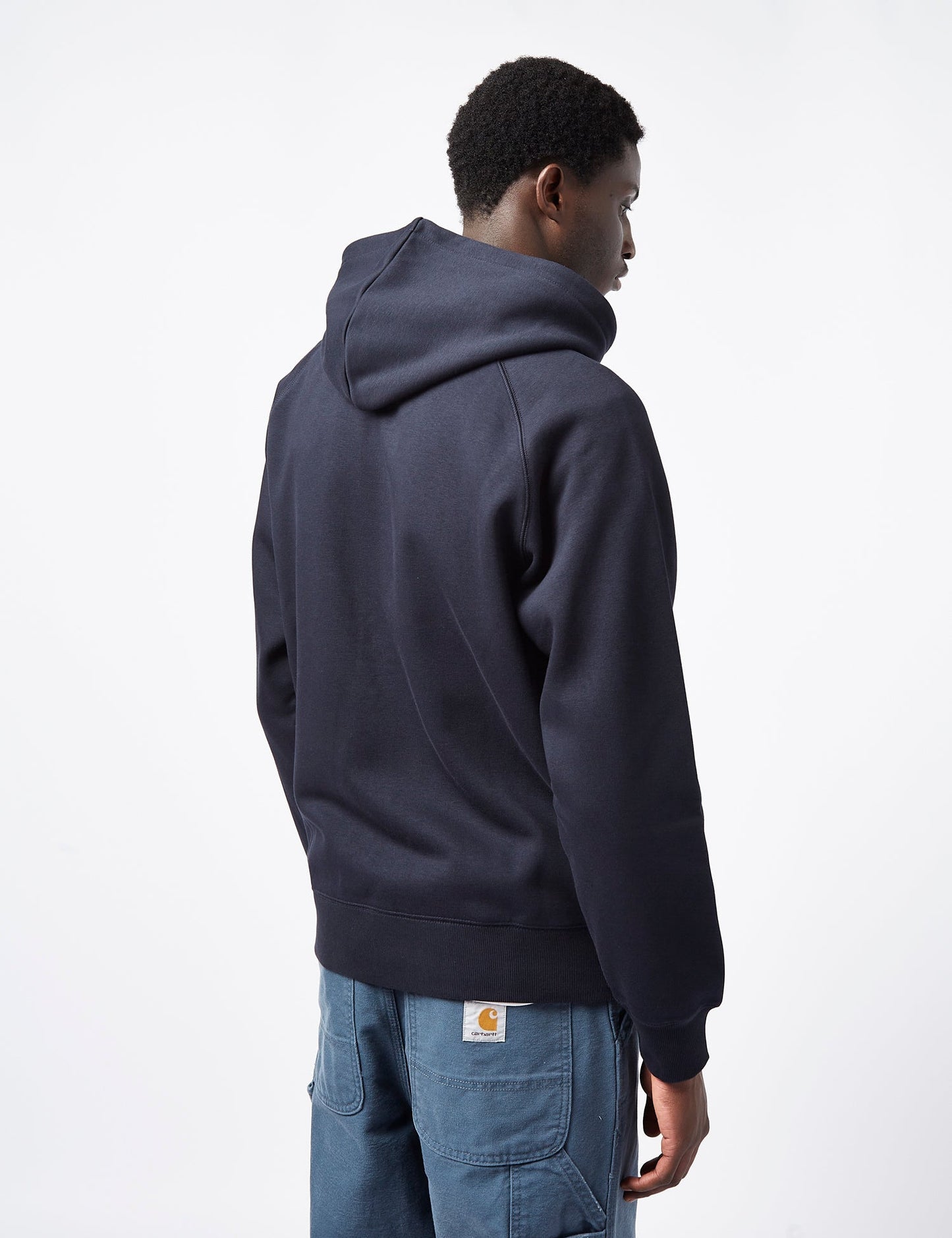 Sweat-shirt zippé à capuche Chase - Bleu marine foncé