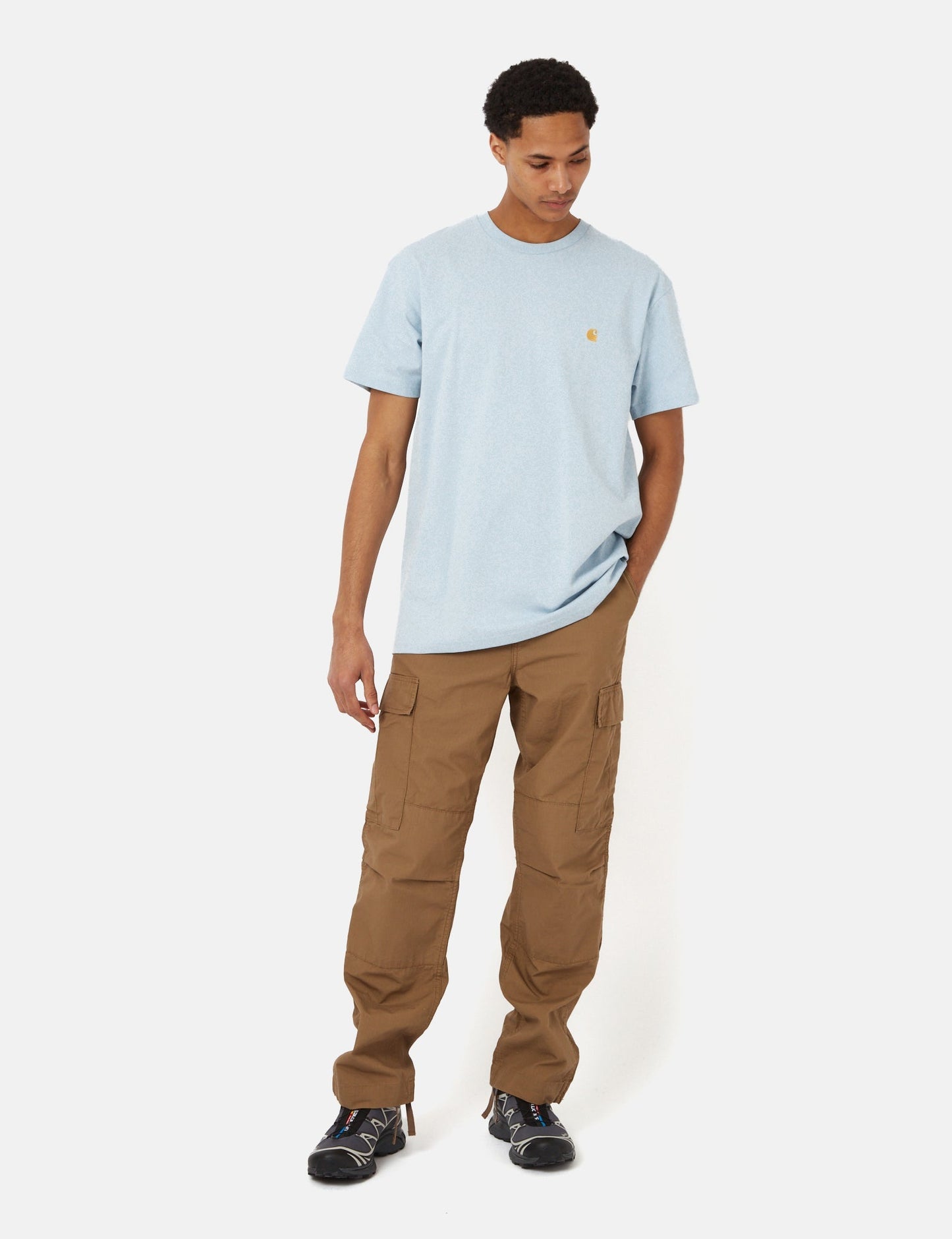 T-shirt Chase (ample) - Bleu Icare