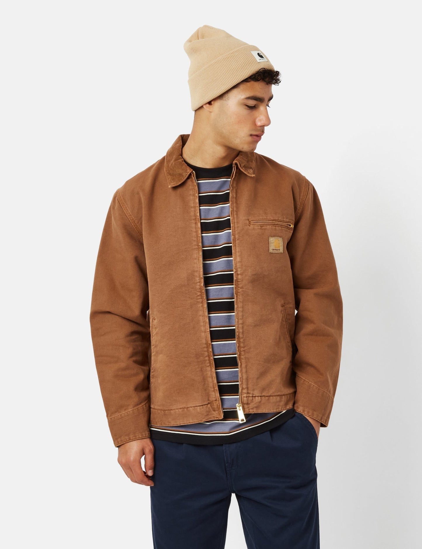 Veste Detroit (biologique) - Marron Faded Tamarind