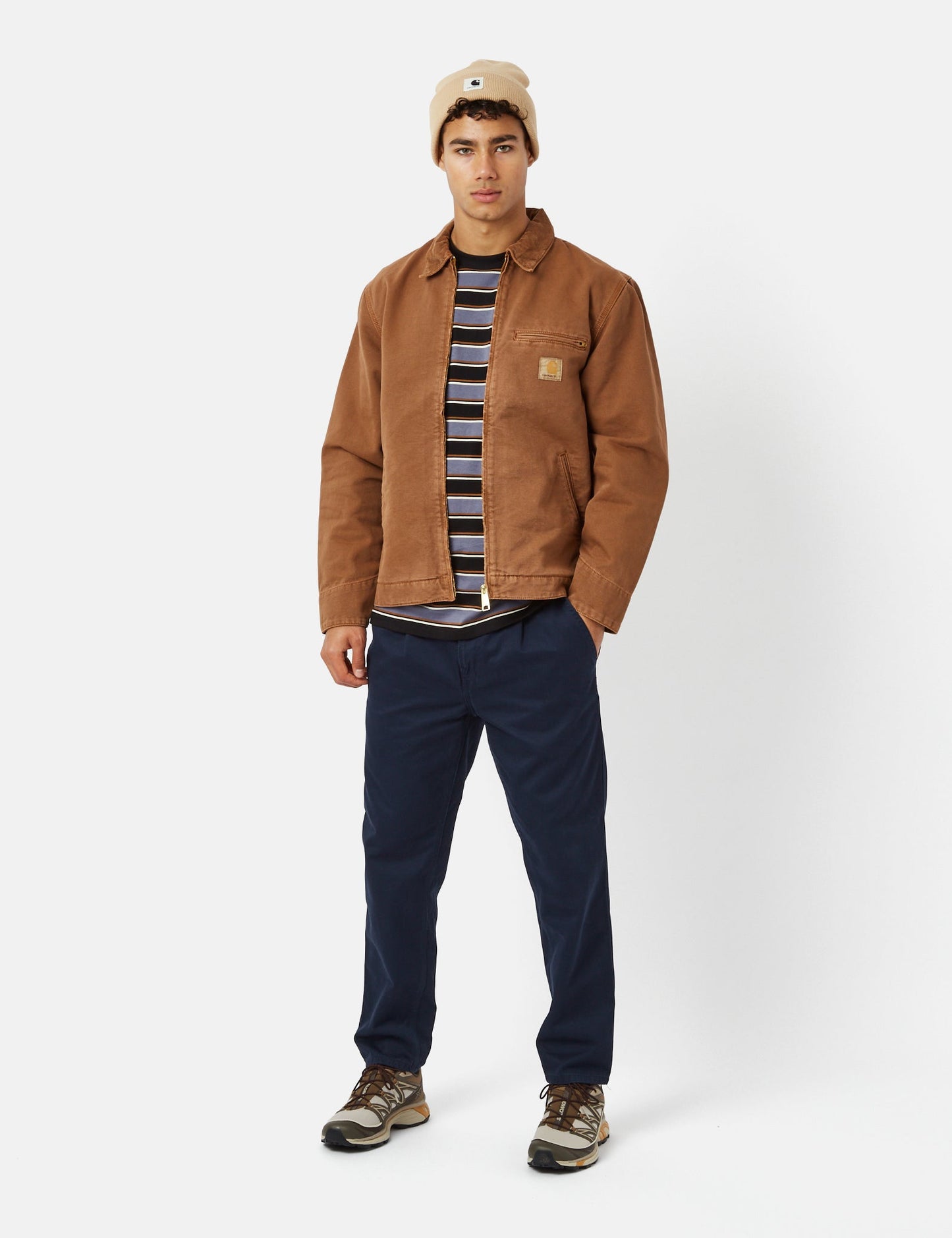 Veste Detroit (biologique) - Marron Faded Tamarind