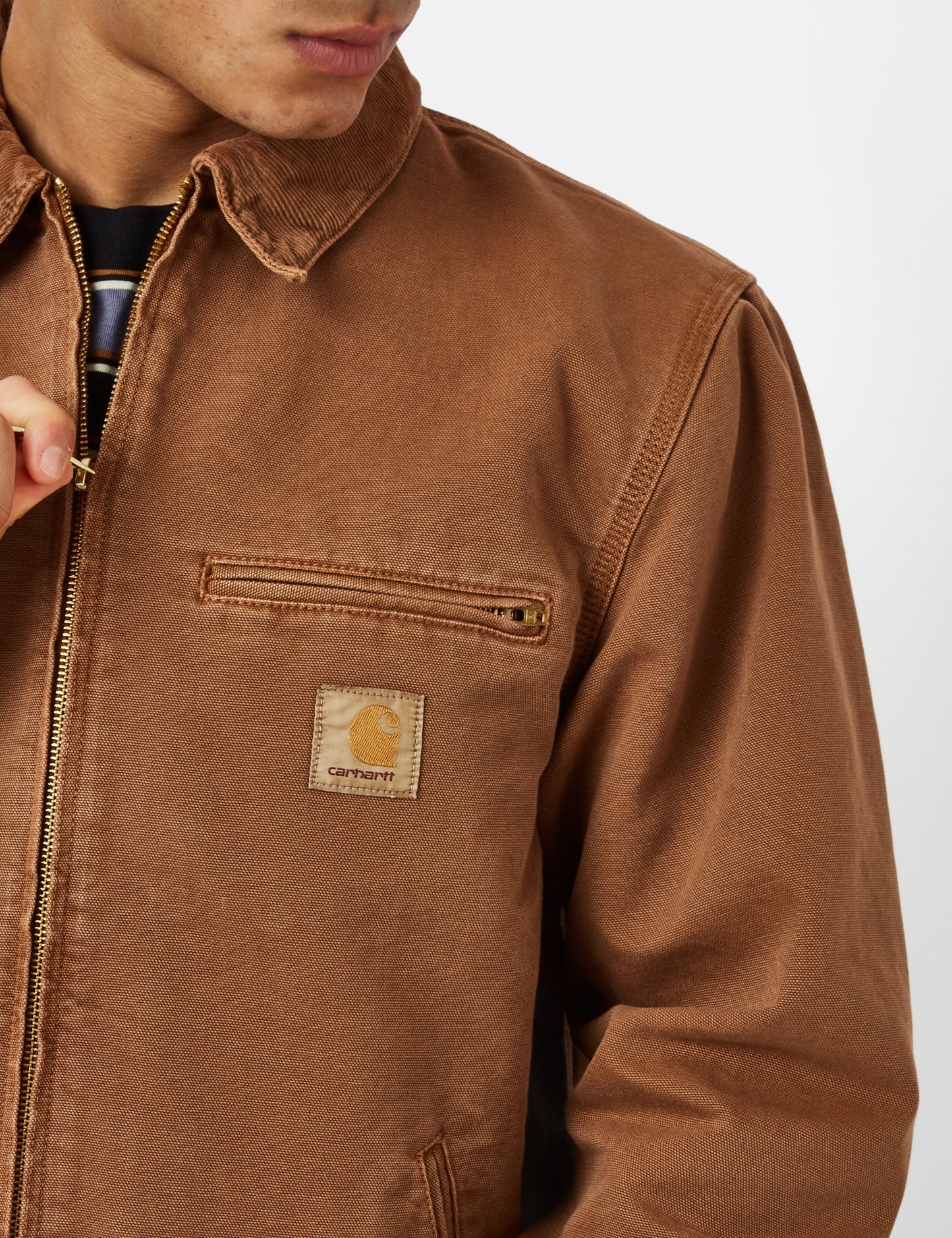 Veste Detroit (biologique) - Marron Faded Tamarind