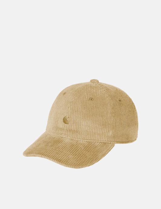 Harlem Cord Cap (6-Panel) – Sand Khaki