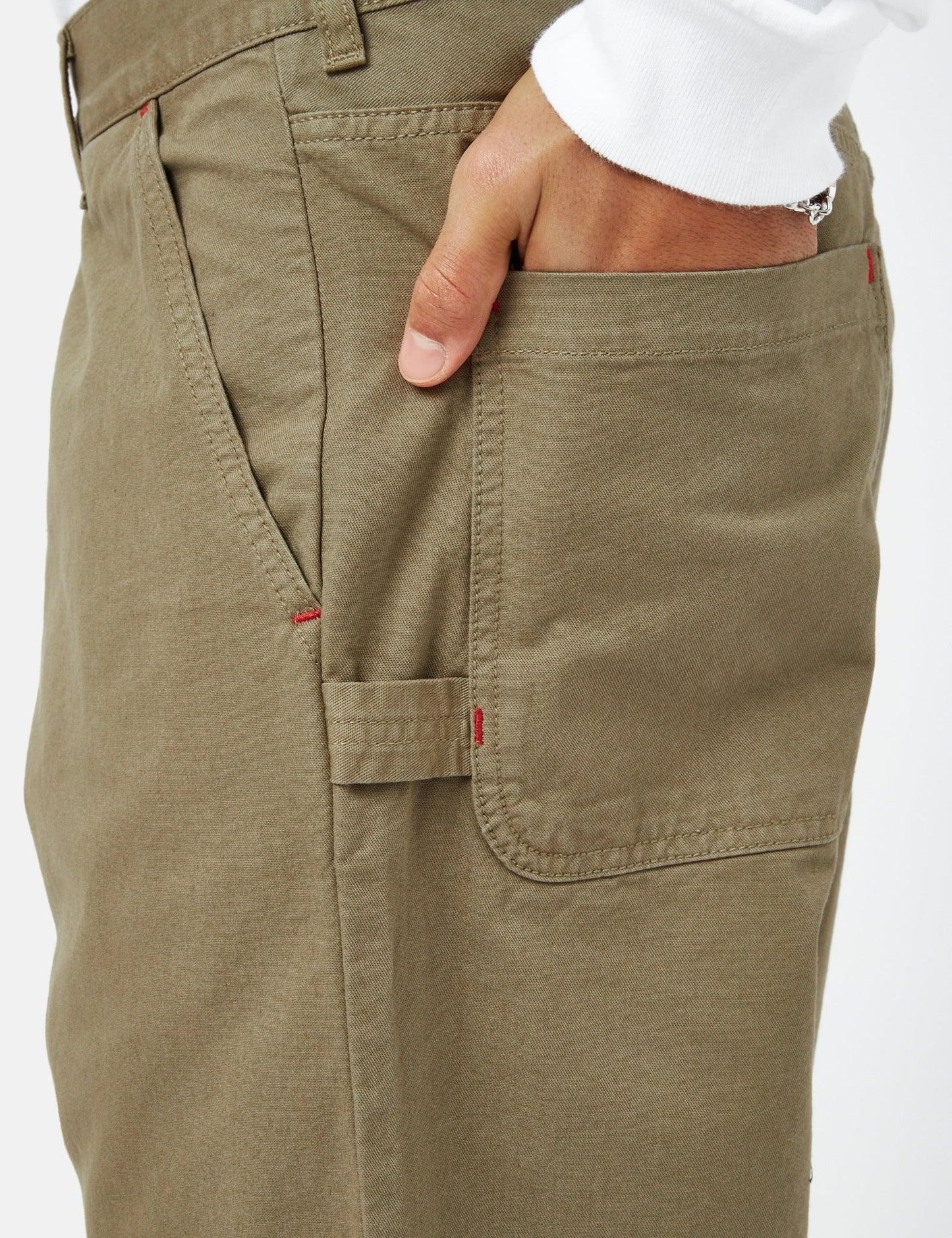 Pantalon Wesley (coupe droite) - Vert algue