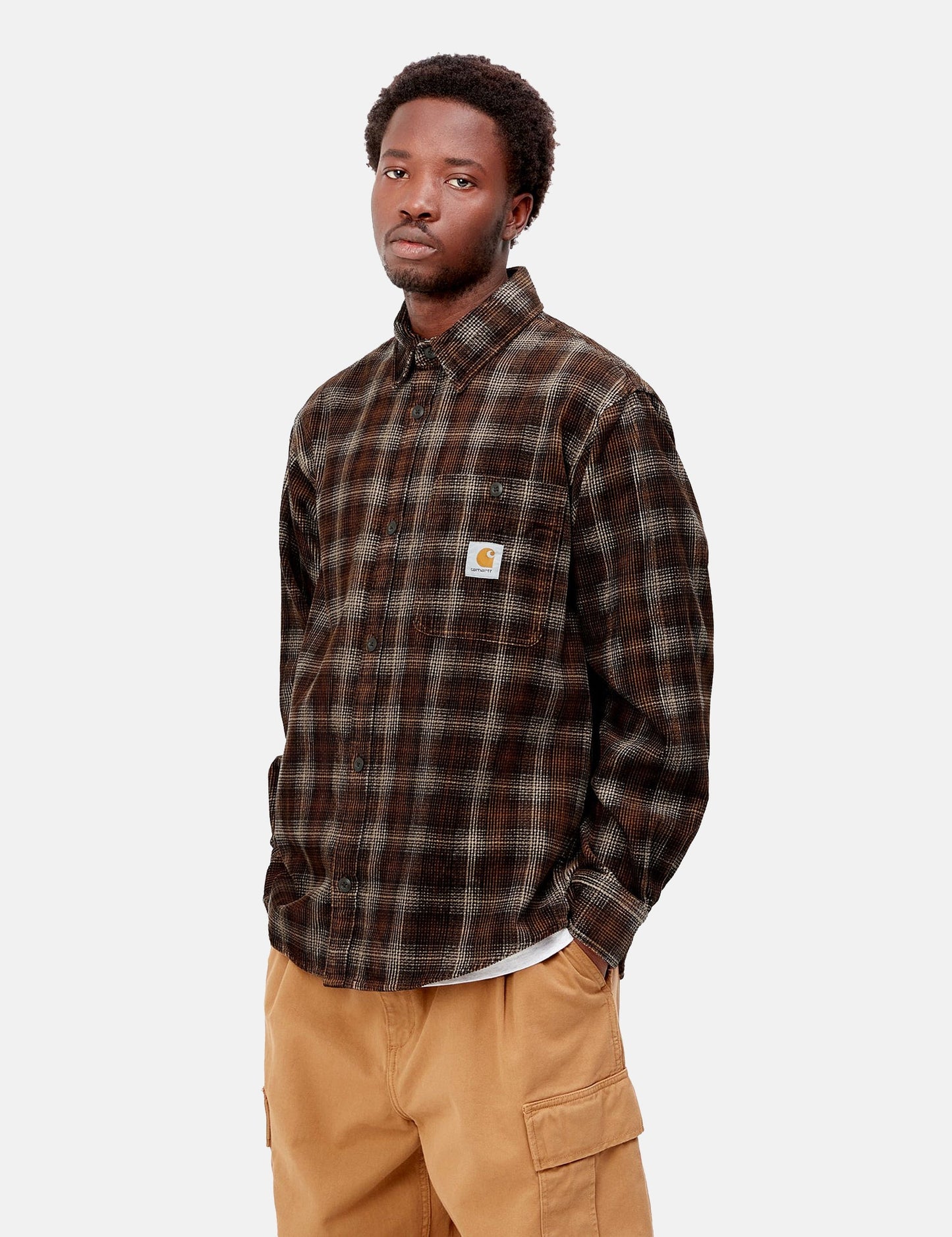 Flint Kordhemd (Wiley Check) - Hamilton Brown