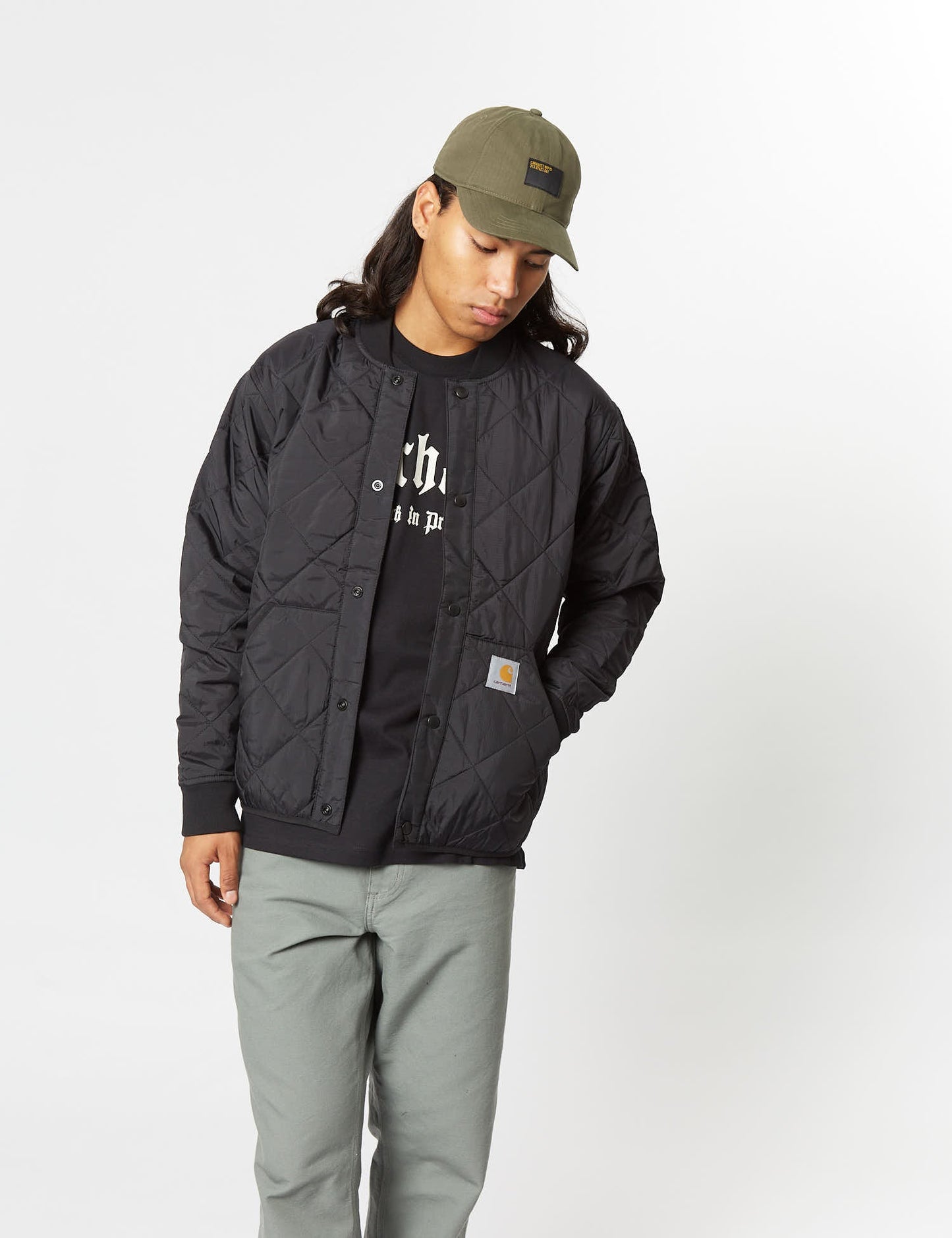Barrow Liner Jacke (Recyceltes Ripstop) - Schwarz