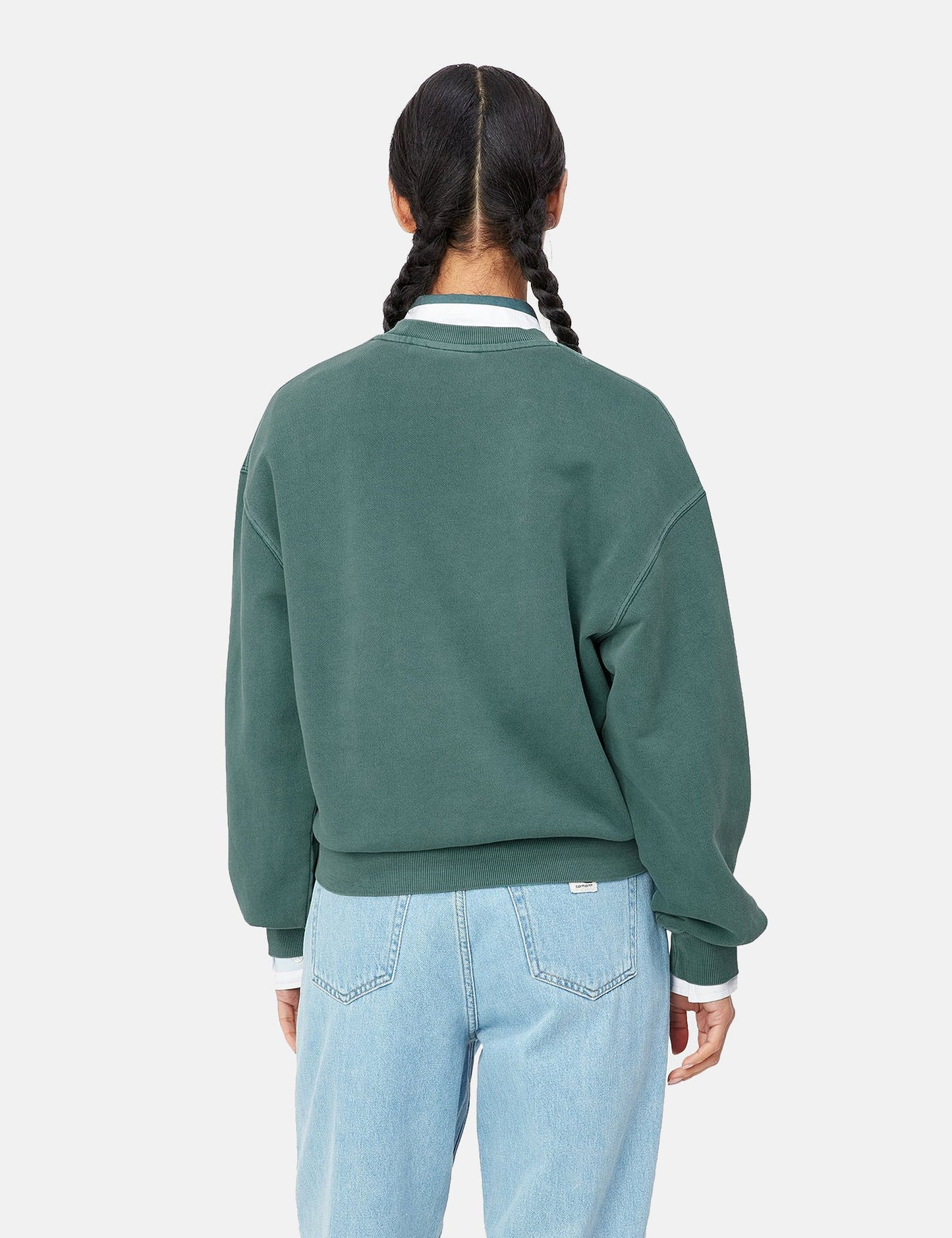 Sweat-shirt Nelson Femme - Vert botanique