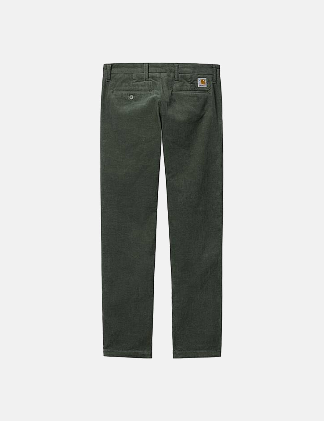 Sid Pant Cord Chino (coupe ajustée) - Vert buis