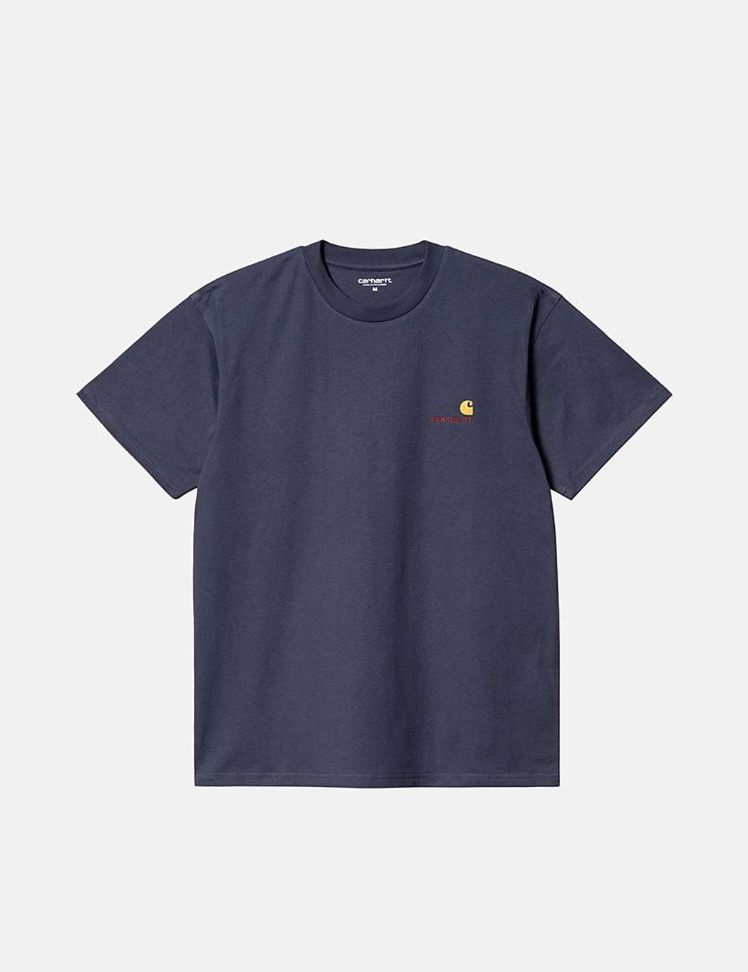 T-shirt American Script - Bleu Enzian