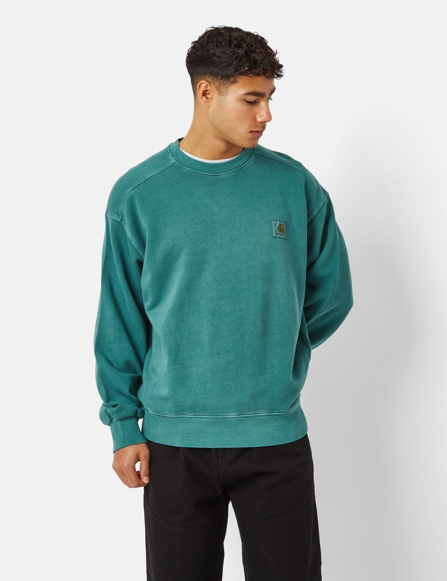Sweat-shirt Nelson - Bleu piscine