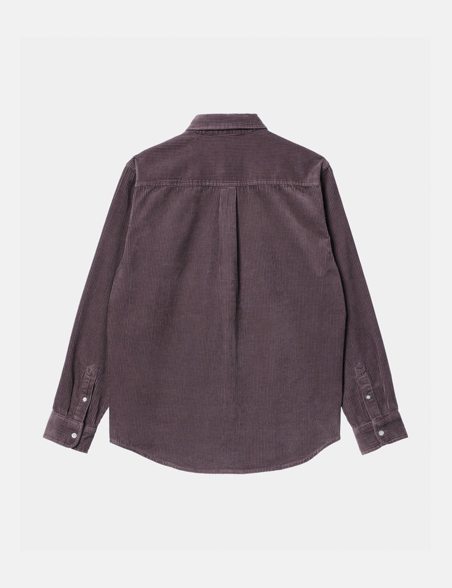 Madison Cord Hemd – Misty Thistle Pink/Schwarz
