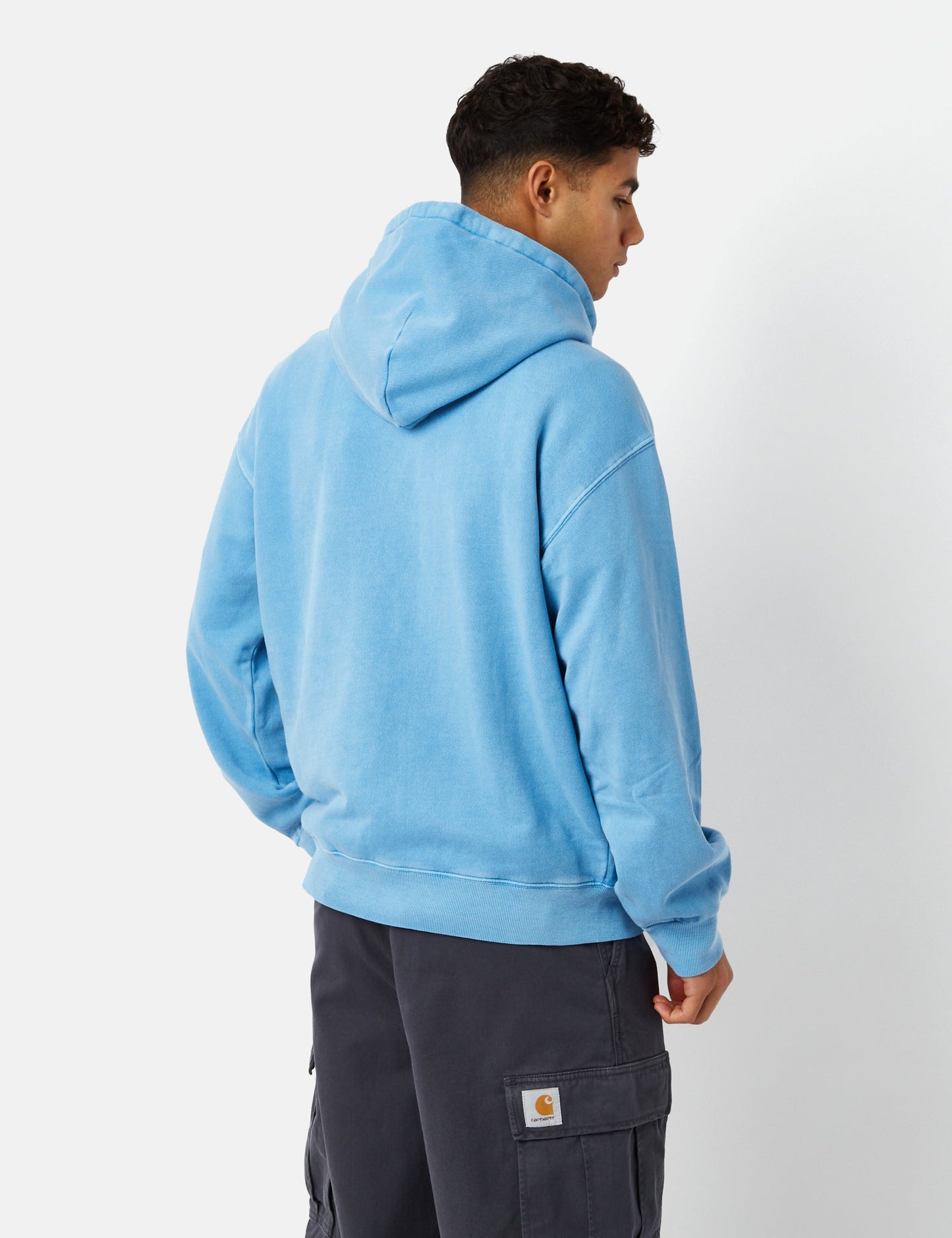 Nelson Kapuzenpullover - Piscine Blue