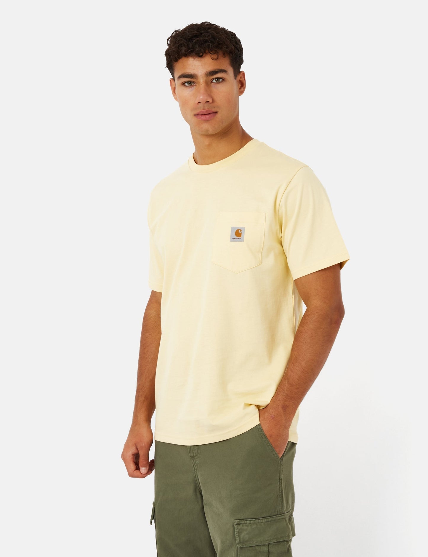 Pocket-T-Shirt (Regular) – Yucca-Grün