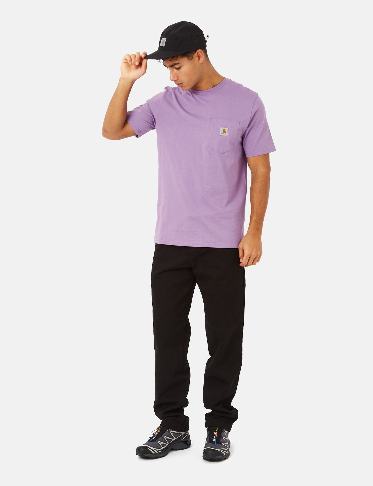 T-shirt à poche (Standard) - Violet Violanda