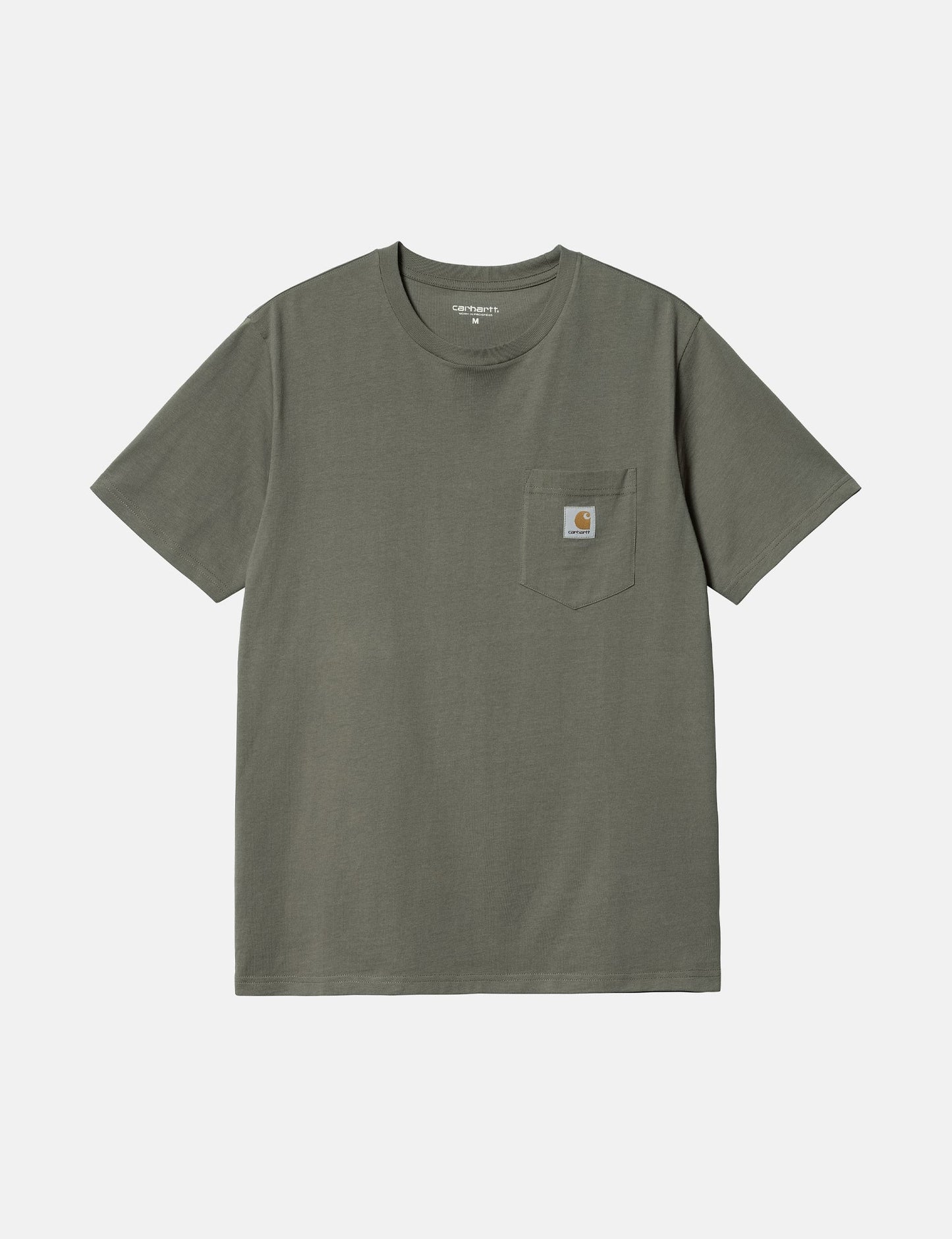 Pocket-T-Shirt (Regular) – Yucca-Grün