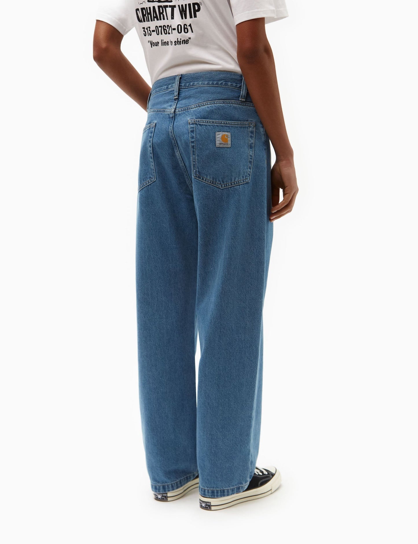 Landon Hose – Blue Heavy Stone Waschung