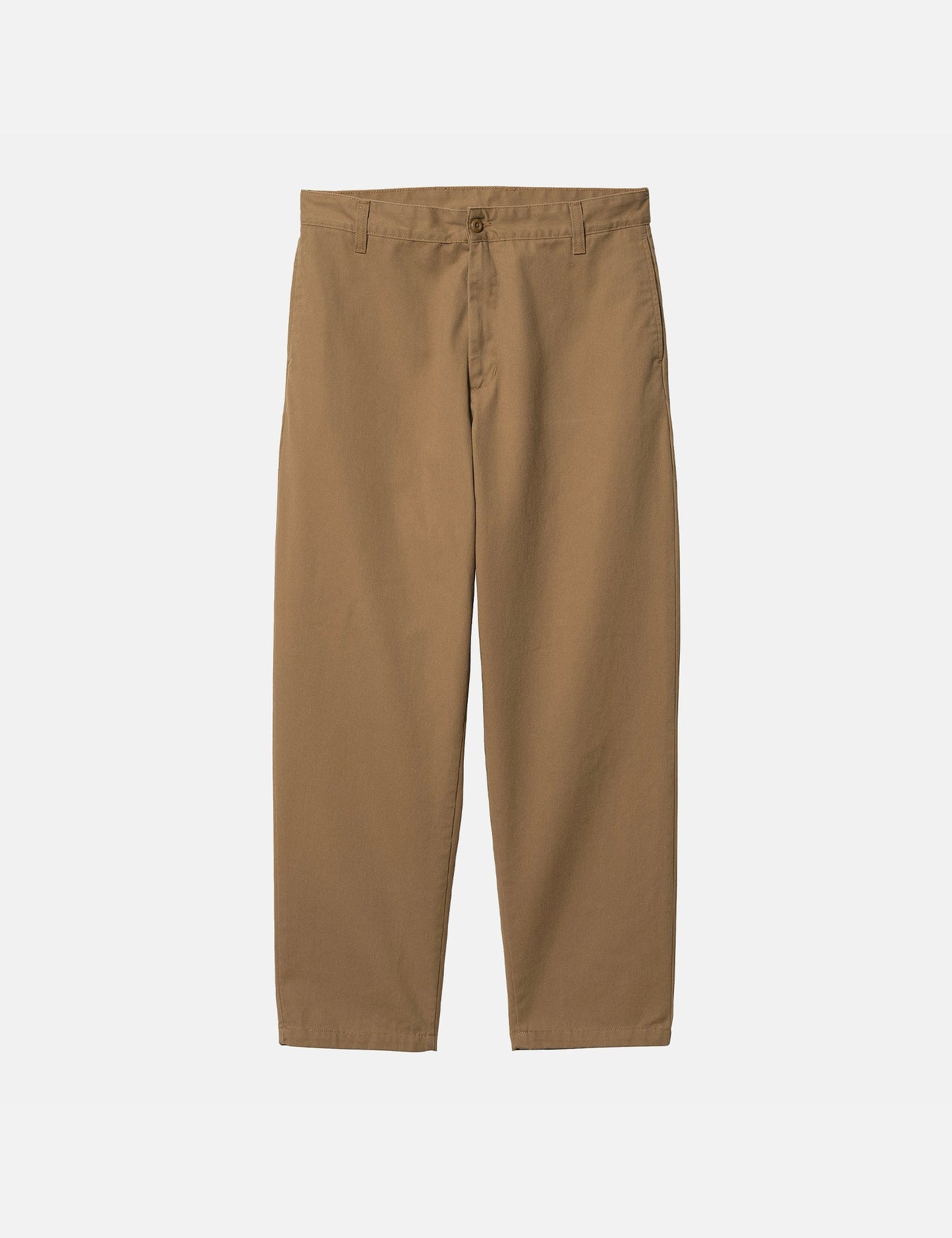 Pantalon Calder (coupe décontractée, fuselée) - Marron Bison rincé