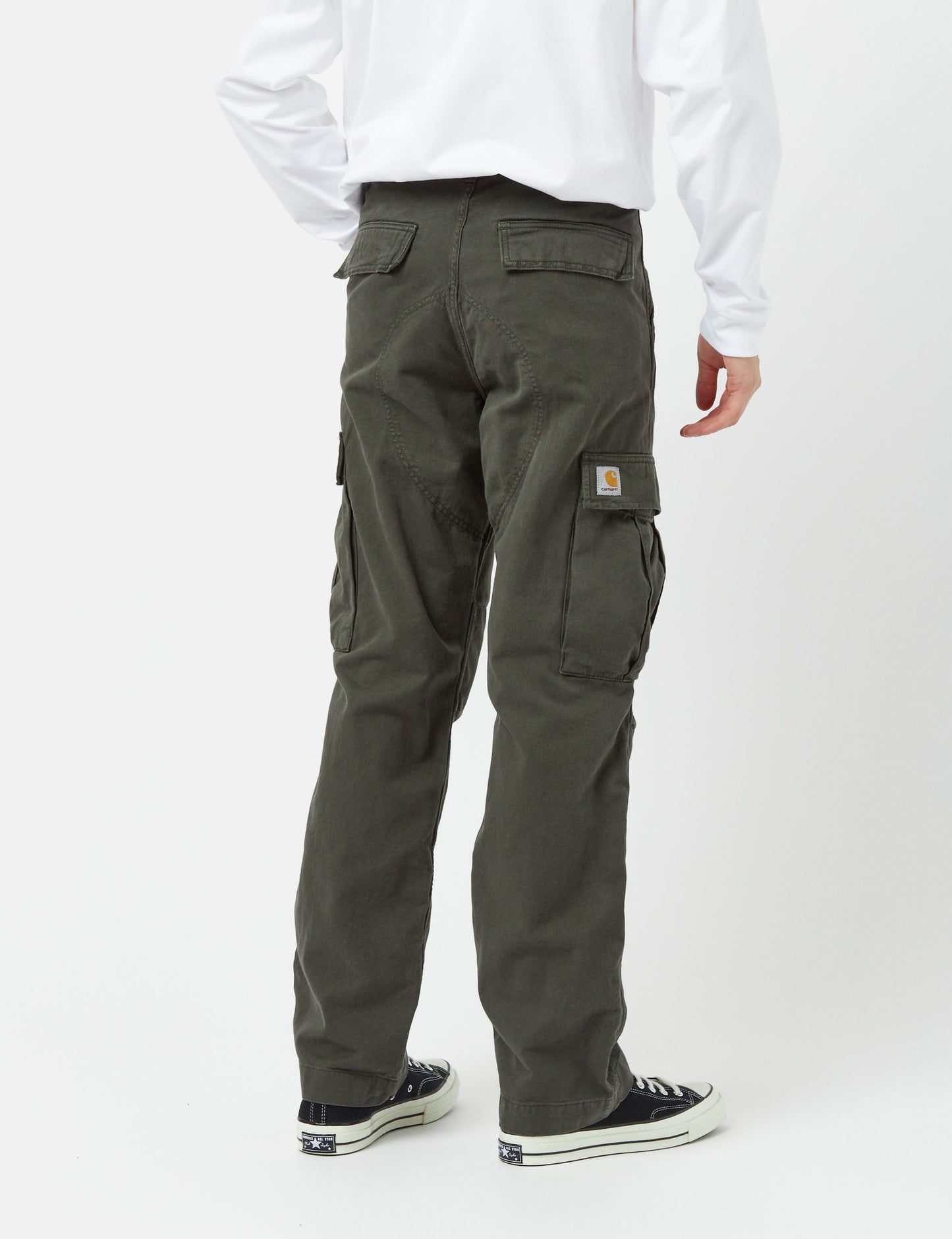 Regular Cargo Hose (Moraga Baumwoll-Twill) - Boxwood Green