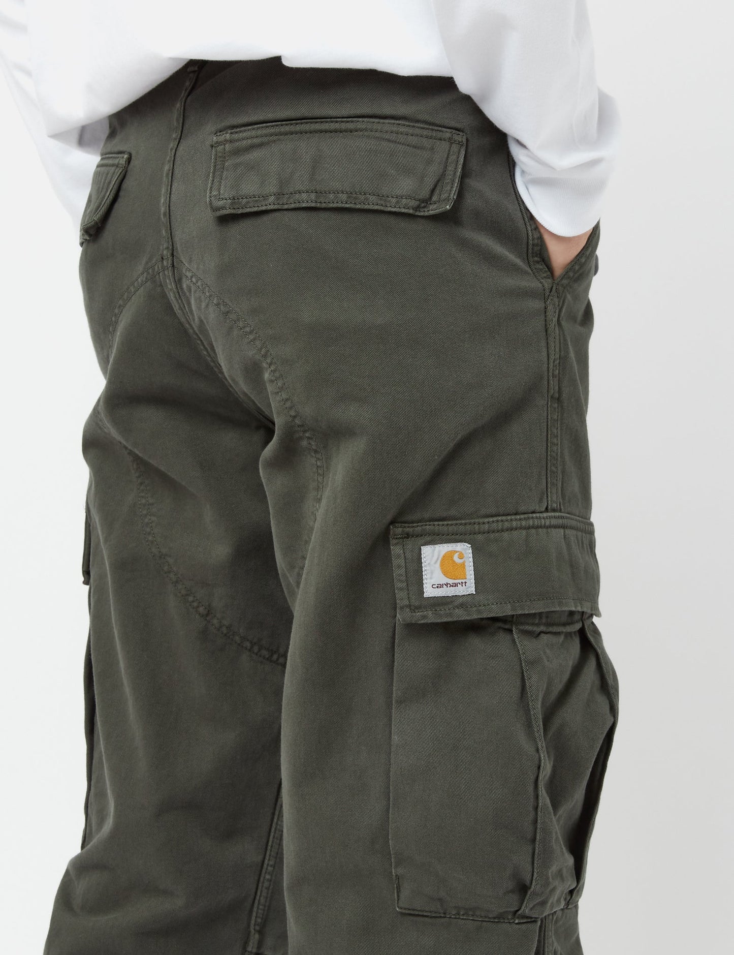 Regular Cargo Hose (Moraga Baumwoll-Twill) - Boxwood Green