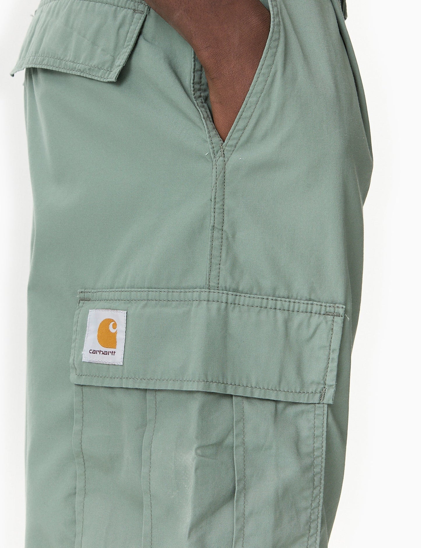 Pantalon Cargo Cole - Vert Park Rinsed