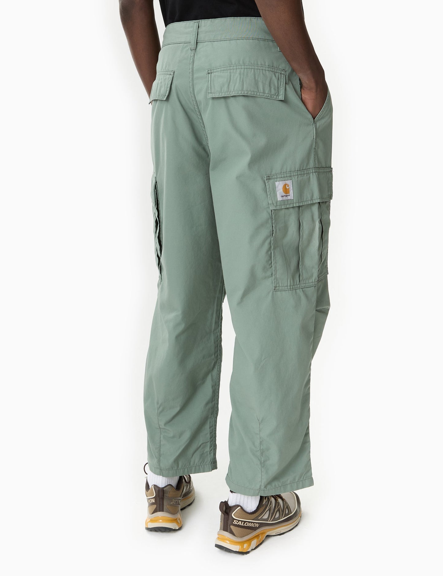 Pantalon Cargo Cole - Vert Park Rinsed