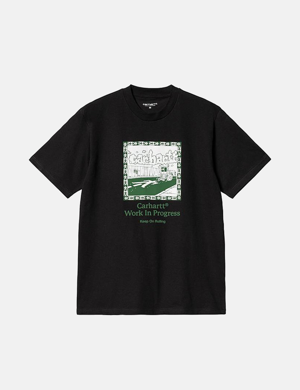 T-shirt Steamroller - Marron Ammonite