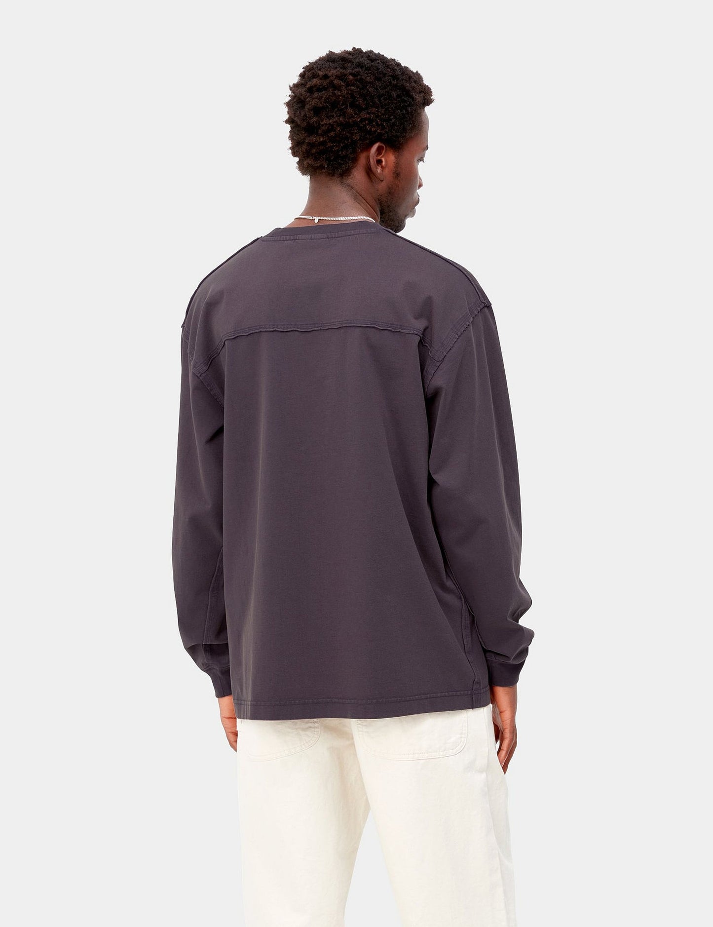 T-shirt manches longues Marfa - Violet Artichaut