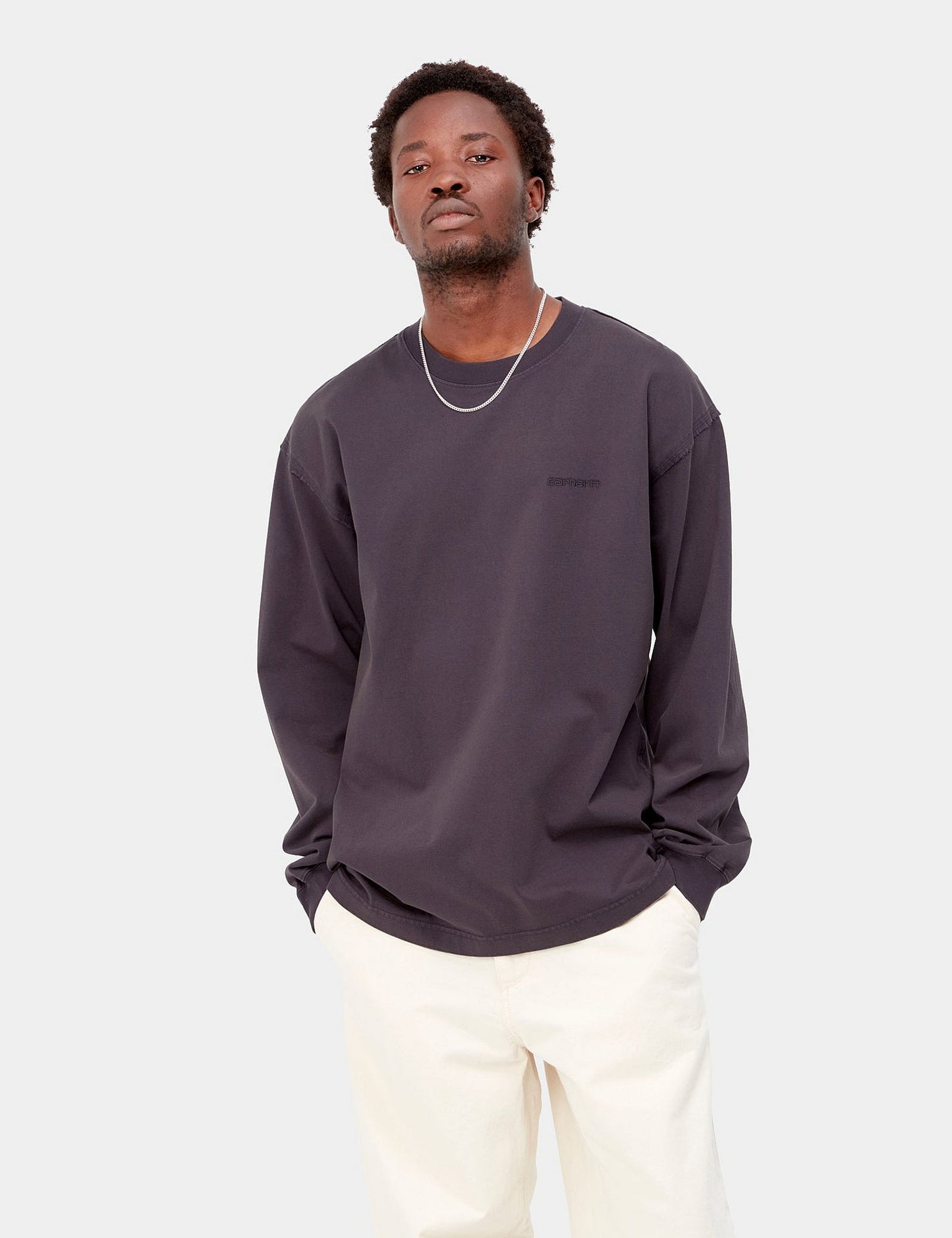 T-shirt manches longues Marfa - Violet Artichaut