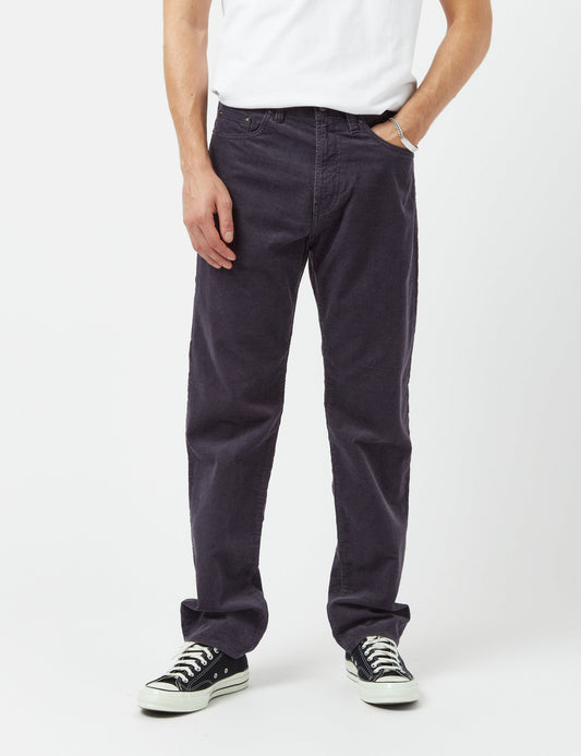 Pontiac Cordhose (Relaxed Fit) - Artichoke Purple