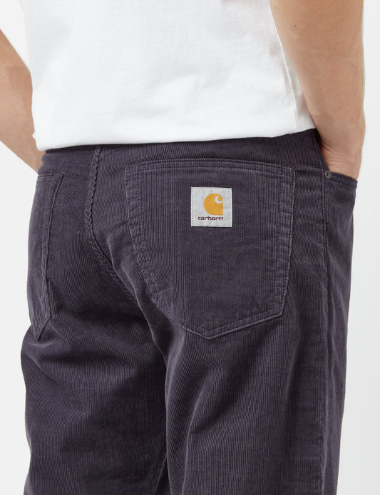 Pontiac Cordhose (Relaxed Fit) - Artichoke Purple