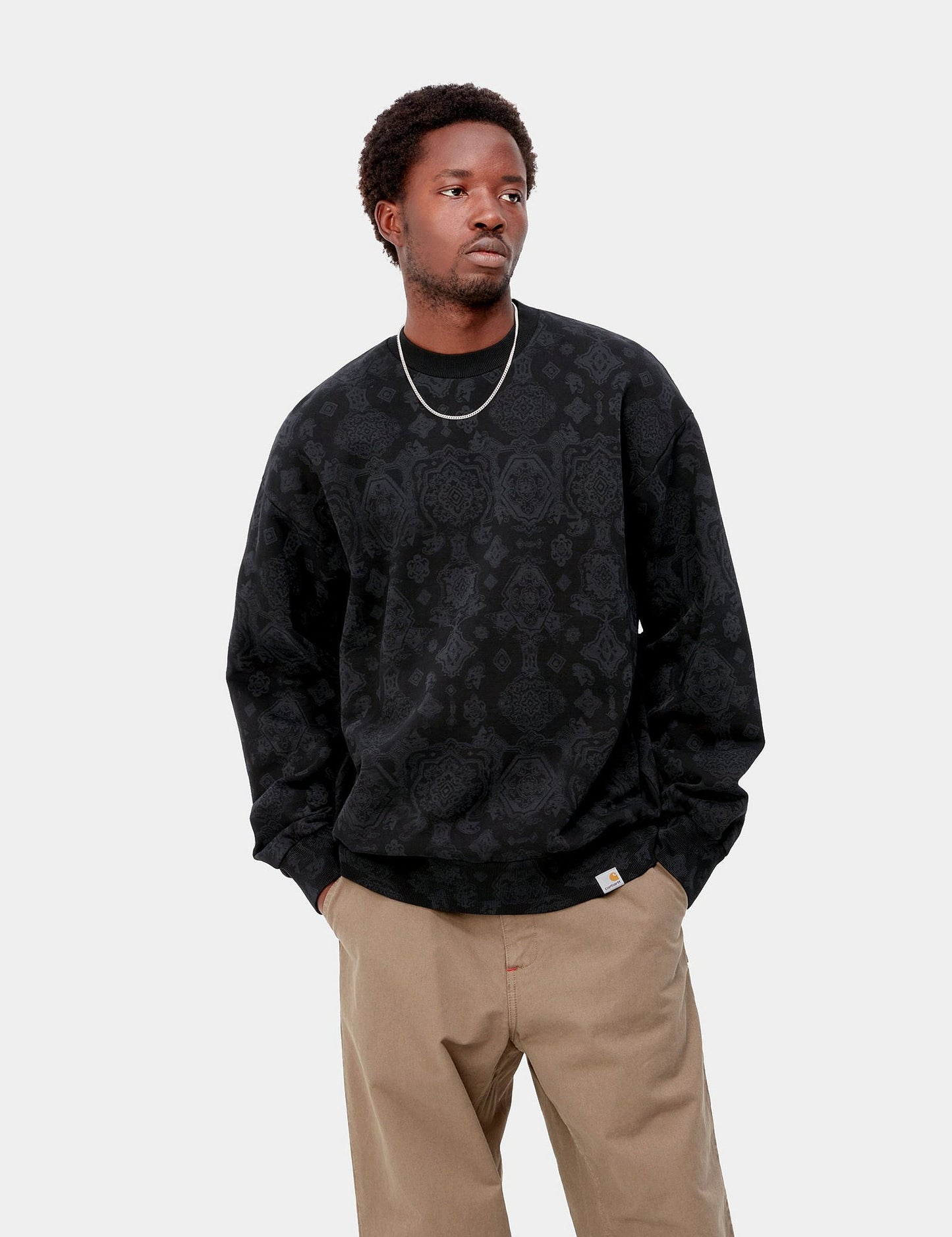 Sweat-shirt imprimé « Verse » – Hamilton Brown