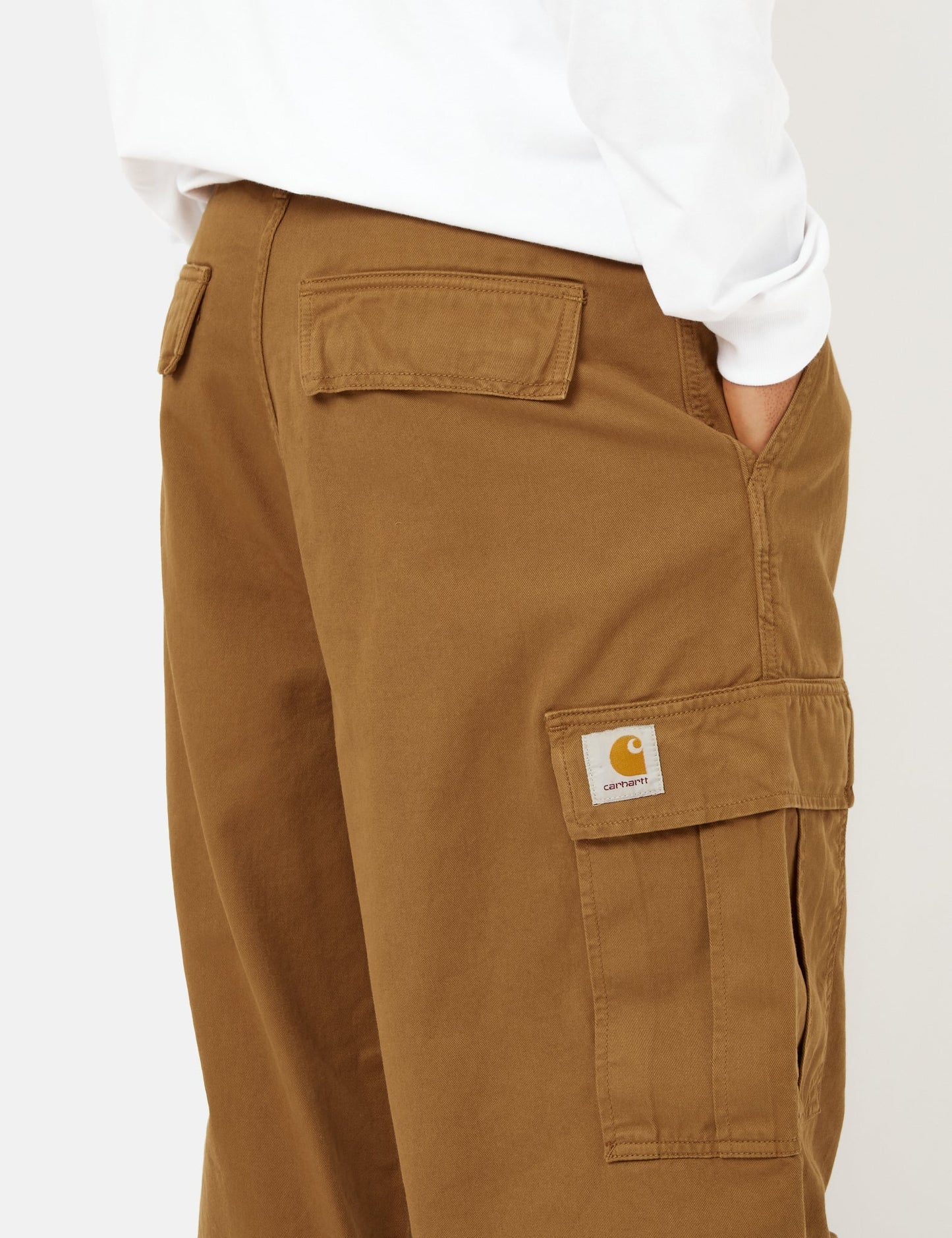 Pantalon Cargo Cole (Coupe Relax) - Jasper Camel