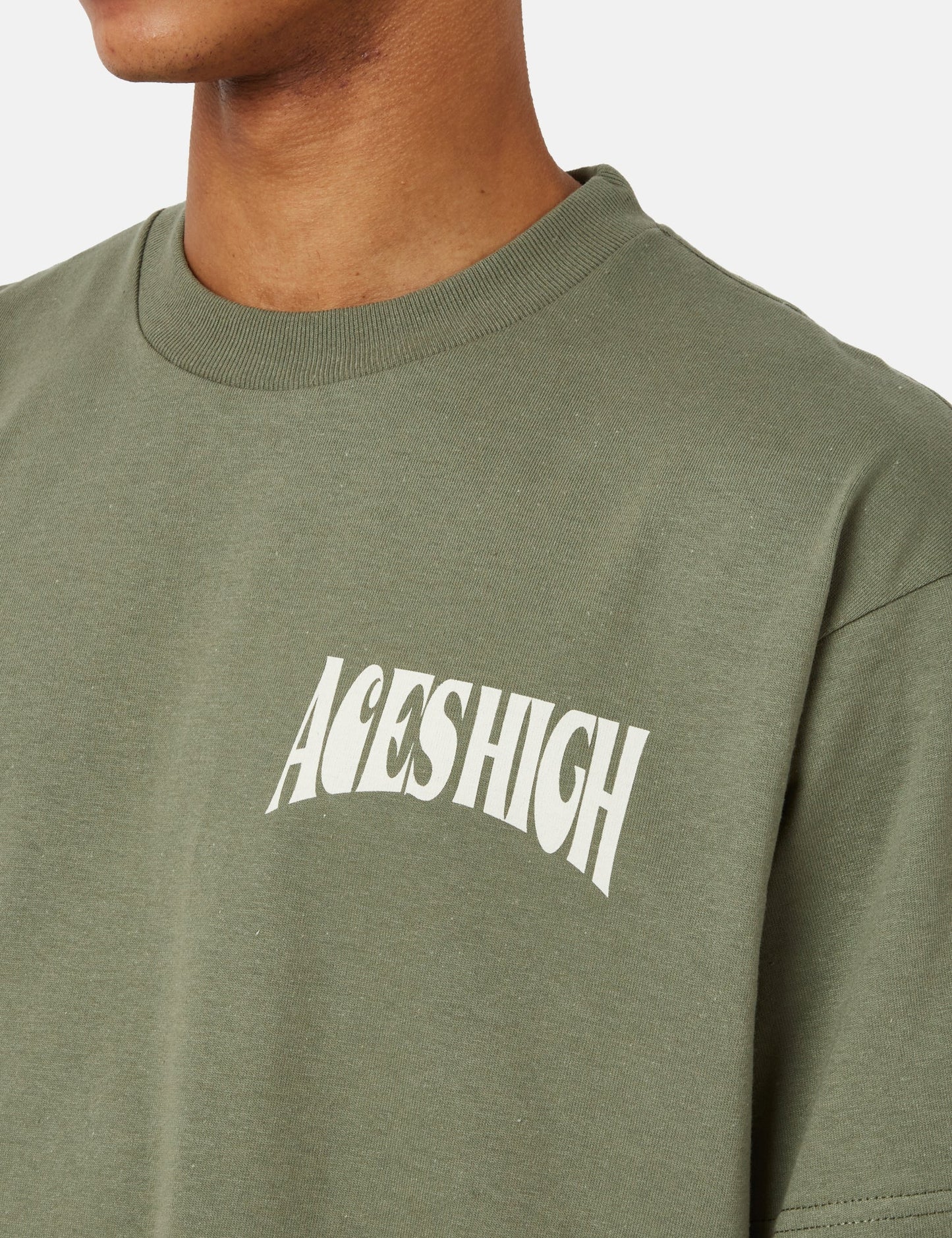 T-shirt Aces (coton biologique) - Vert Billet
