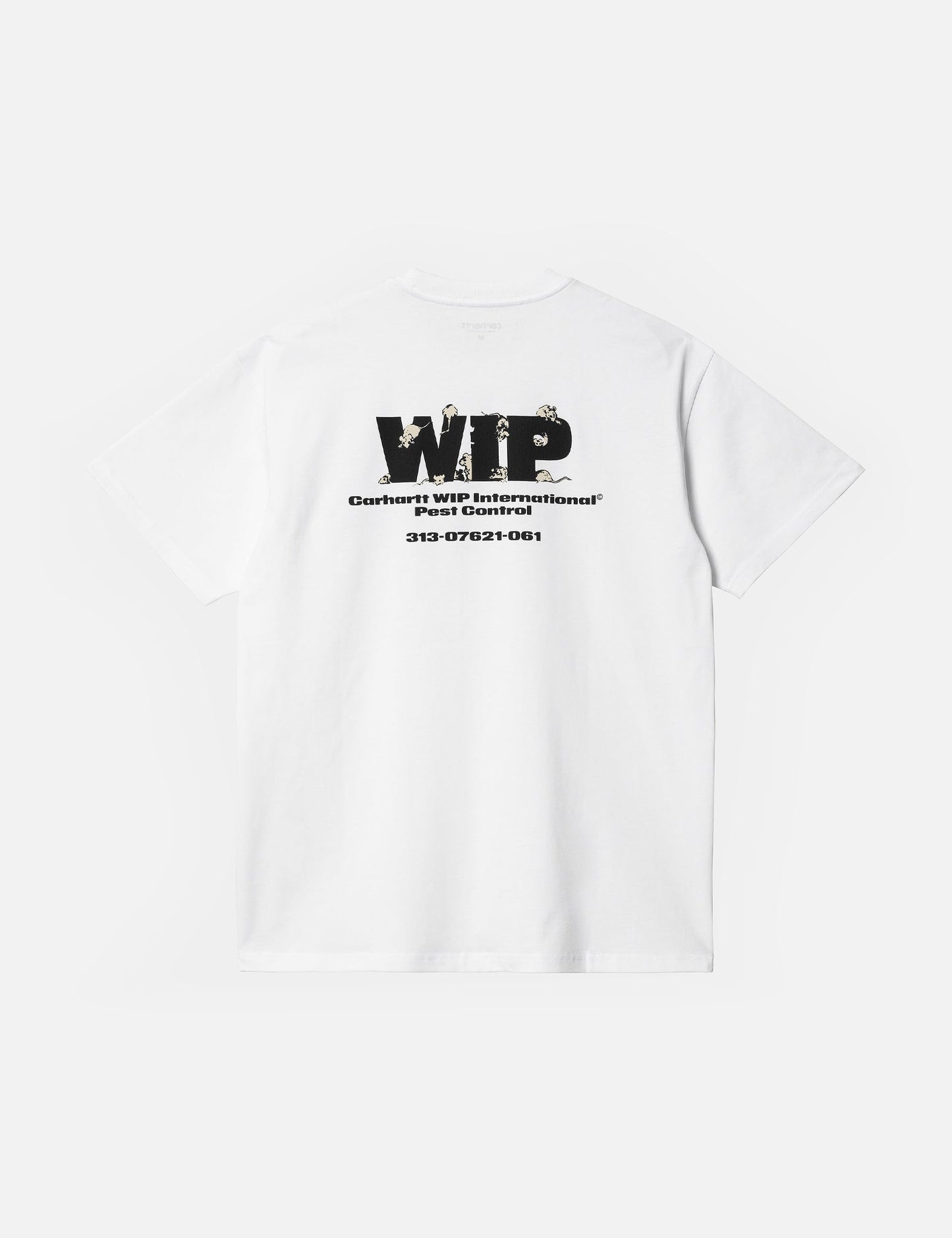 T-shirt de lutte antiparasitaire (bio) - Blanc