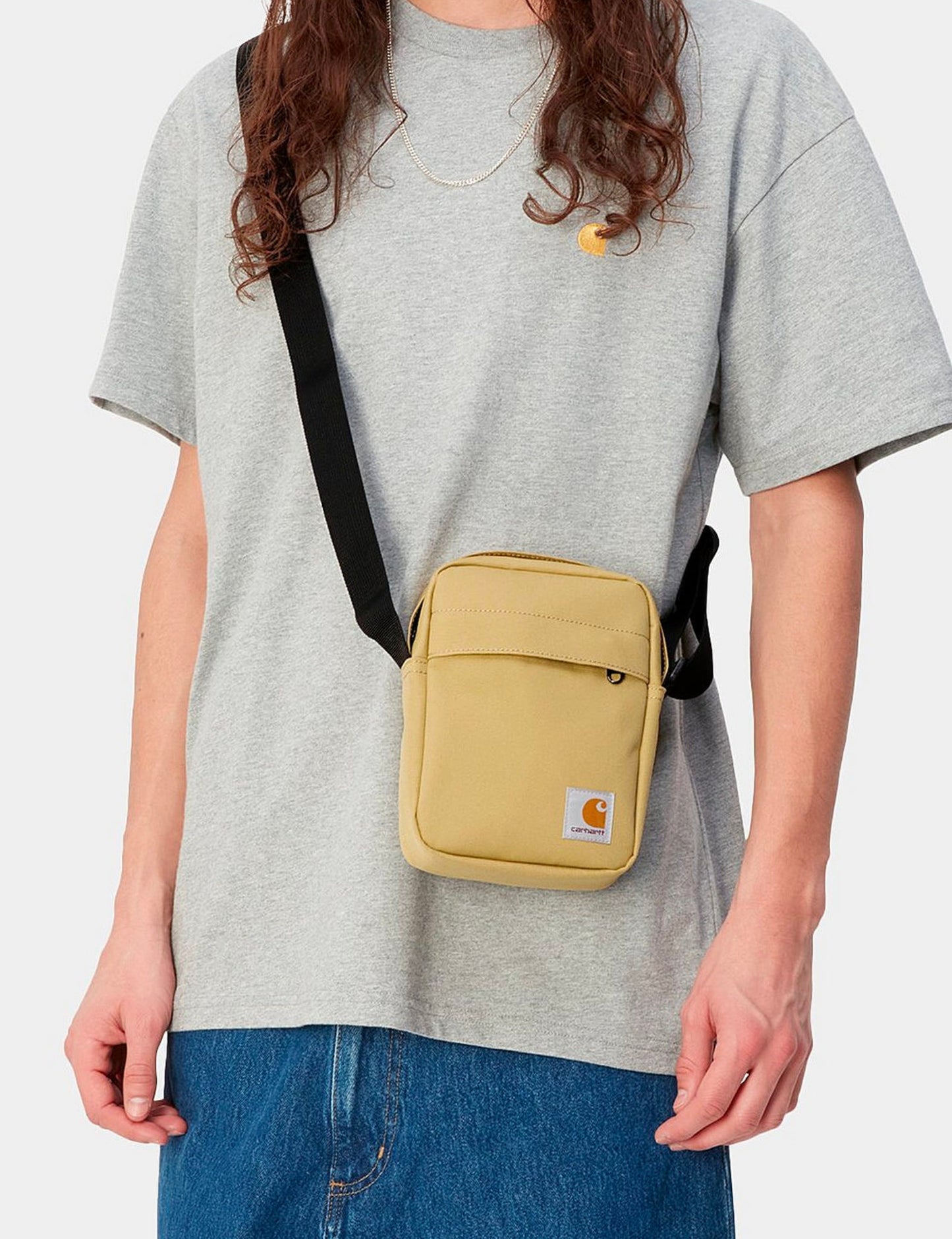 Pochette bandoulière Jake - Kaki Agate