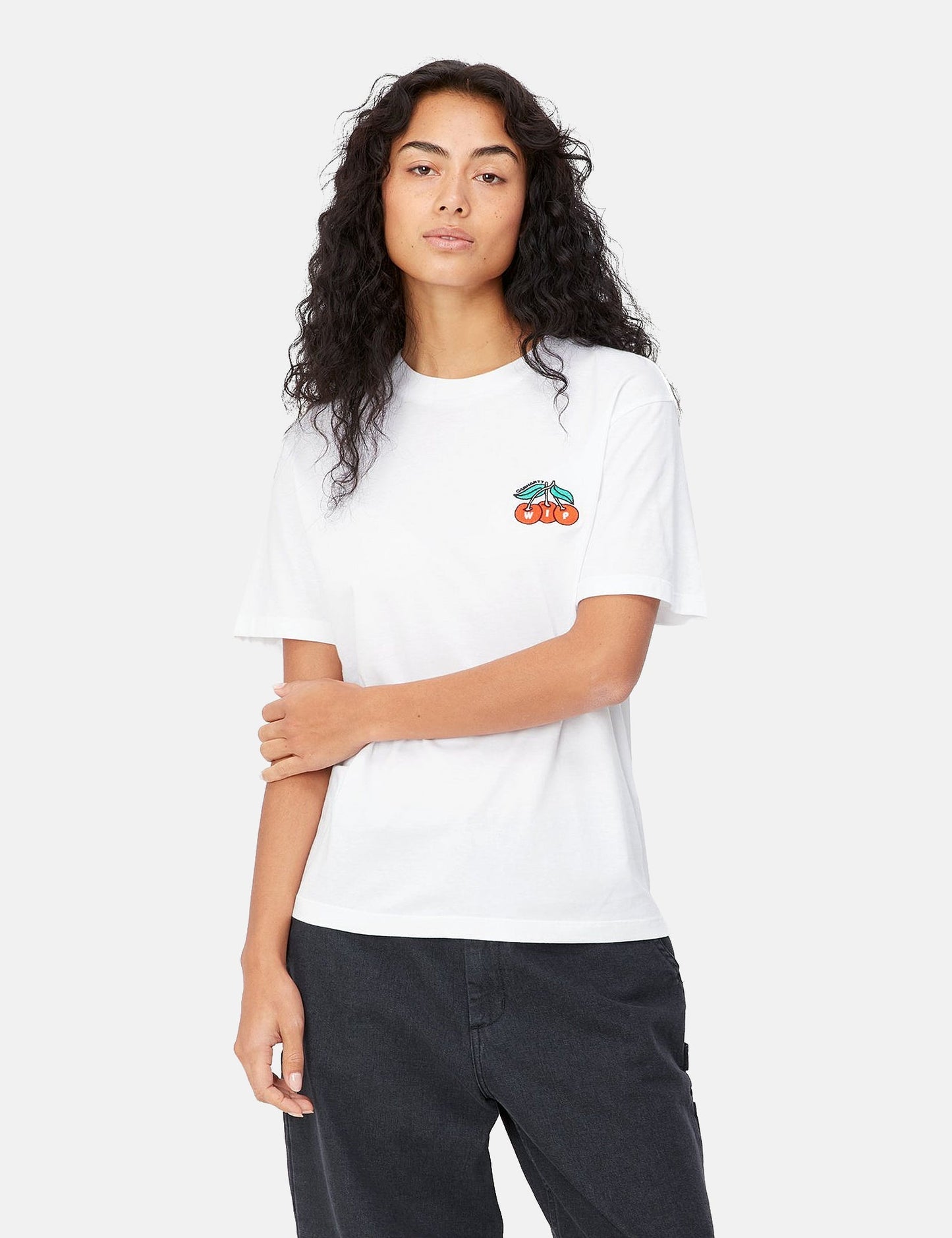 Damen Blush T-Shirt (Regular) - Weiß
